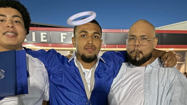 <h1>In loving memory of Angelo Bradley<span class="hidden-full-title" style="display:none;"> ❤️ by Collin Griffeth</span></h1>