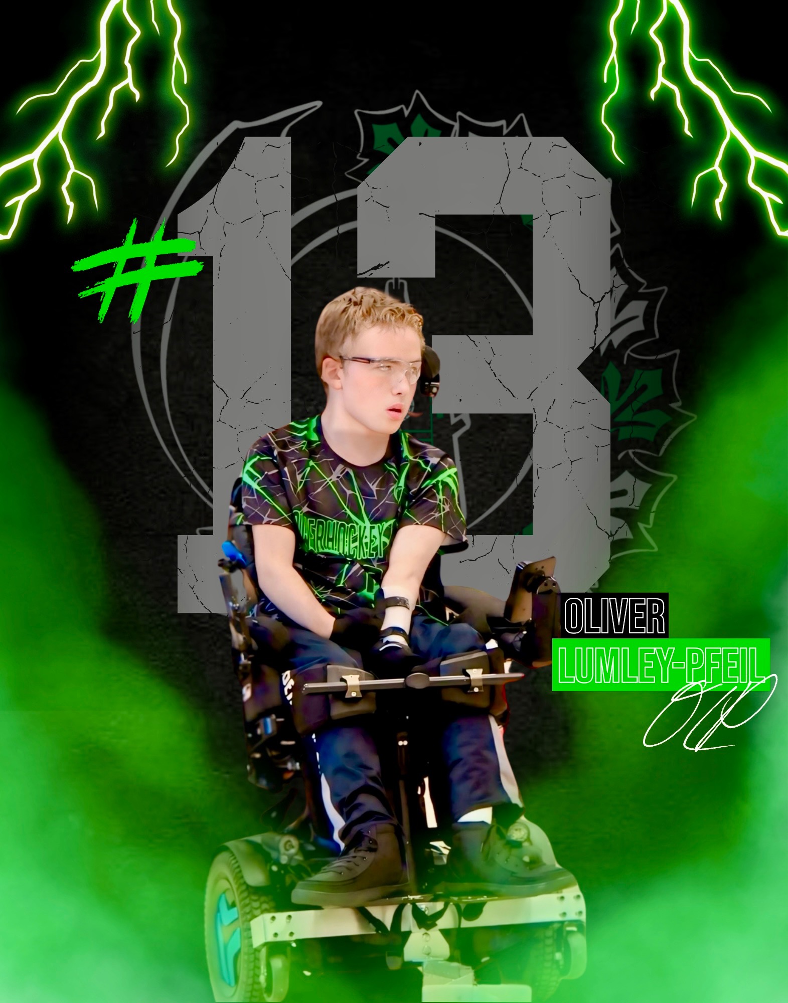 Help Send Oliver to PowerHockey Cup 2025 campaign photo, 6 of 7