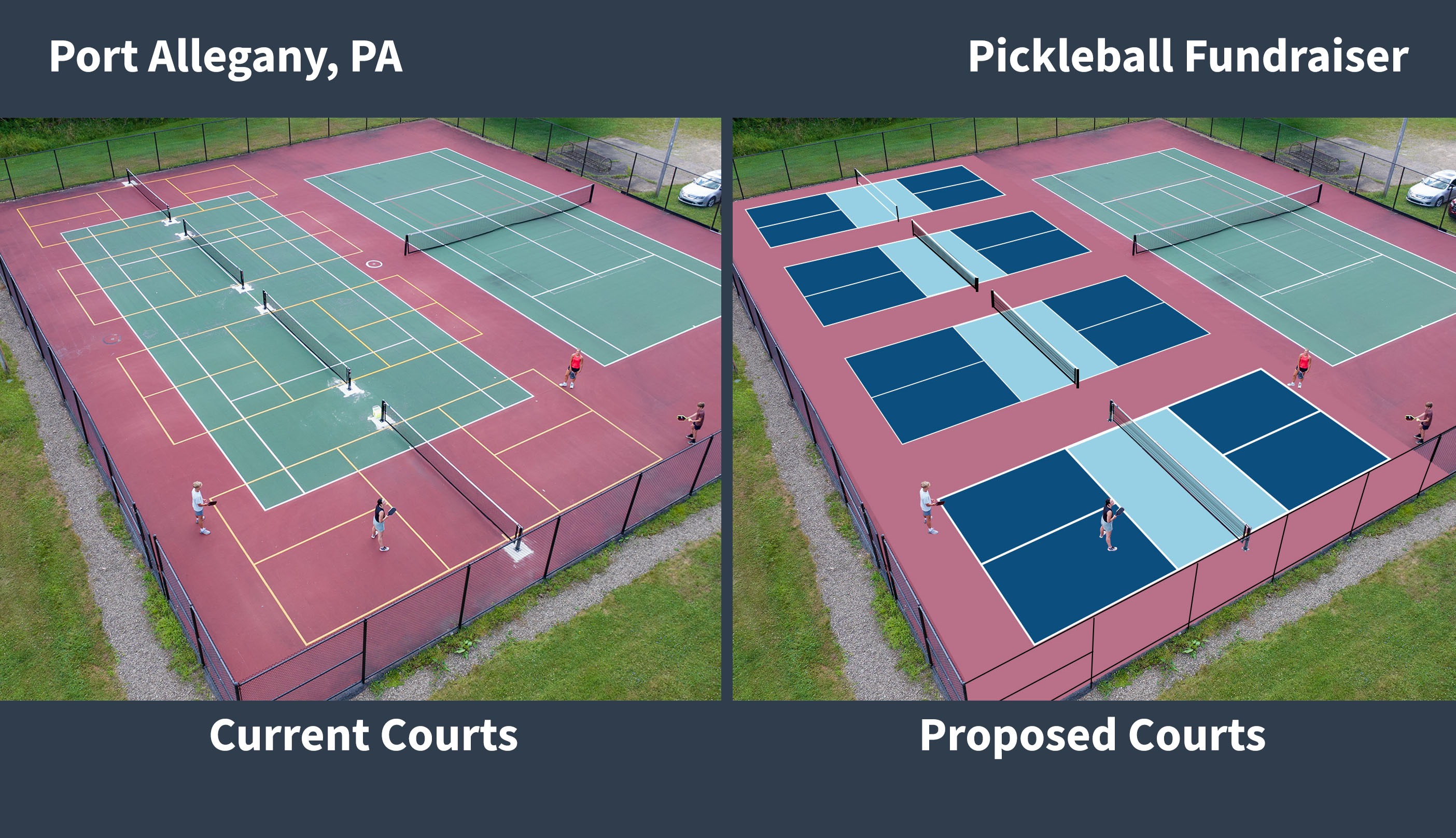 Help Resurface the Pickleball Courts in Port Allegany, PA campaign photo, 4 of 5