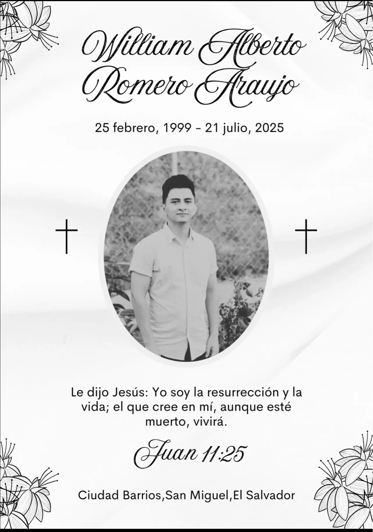 Stand with William's Family During Their Loss campaign photo, 2 of 4