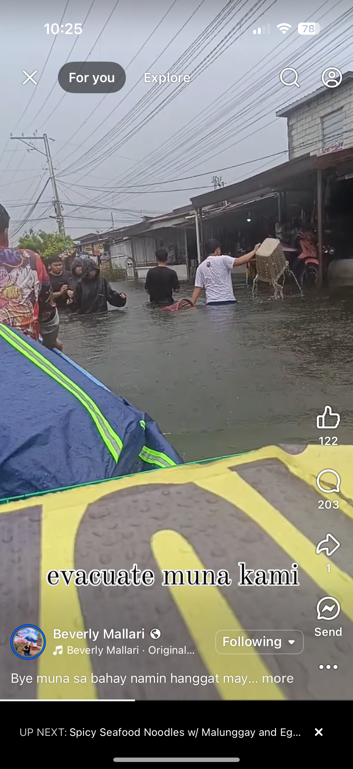 Flood victims in Philippines (Macabebe, Pampanga) campaign photo, 6 of 7