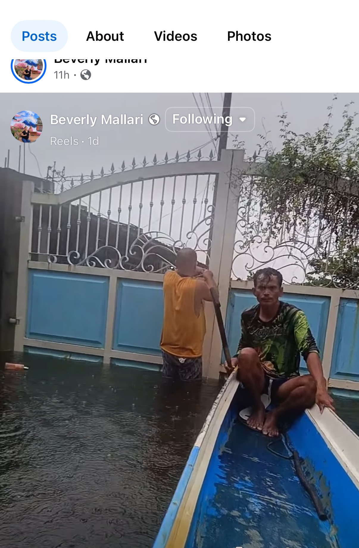 Flood victims in Philippines (Macabebe, Pampanga) campaign photo, 2 of 7
