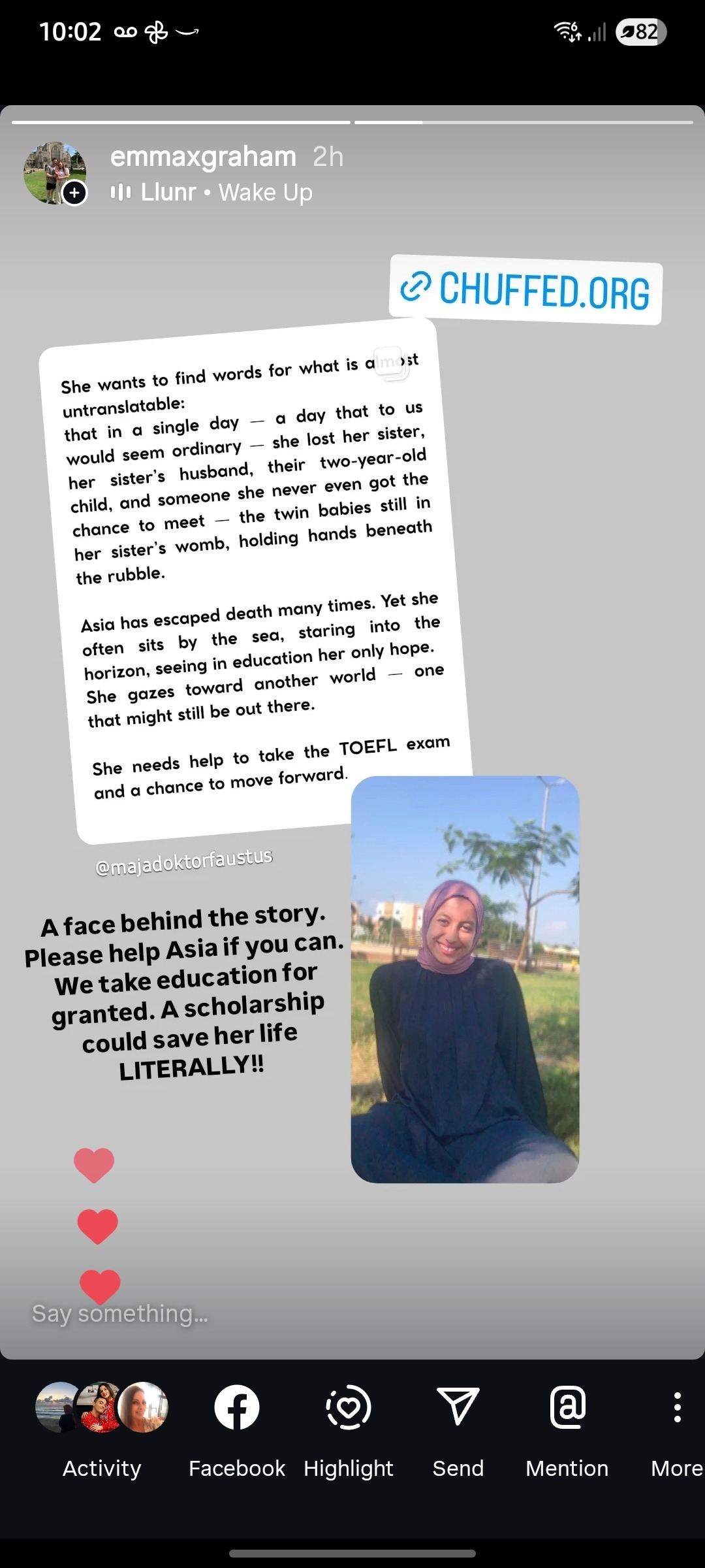 SPONSOR OUR 50KM WALK TO SAVE ASIA WITH A SCHOLARSHIP campaign photo, 2 of 4