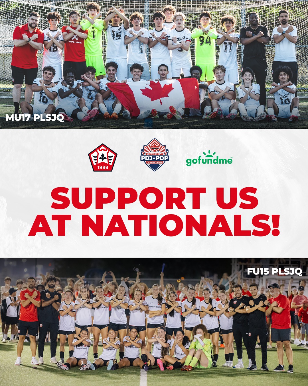 Lakeshore FU15 and MU17 going to Nationals campaign photo, 2 of 4