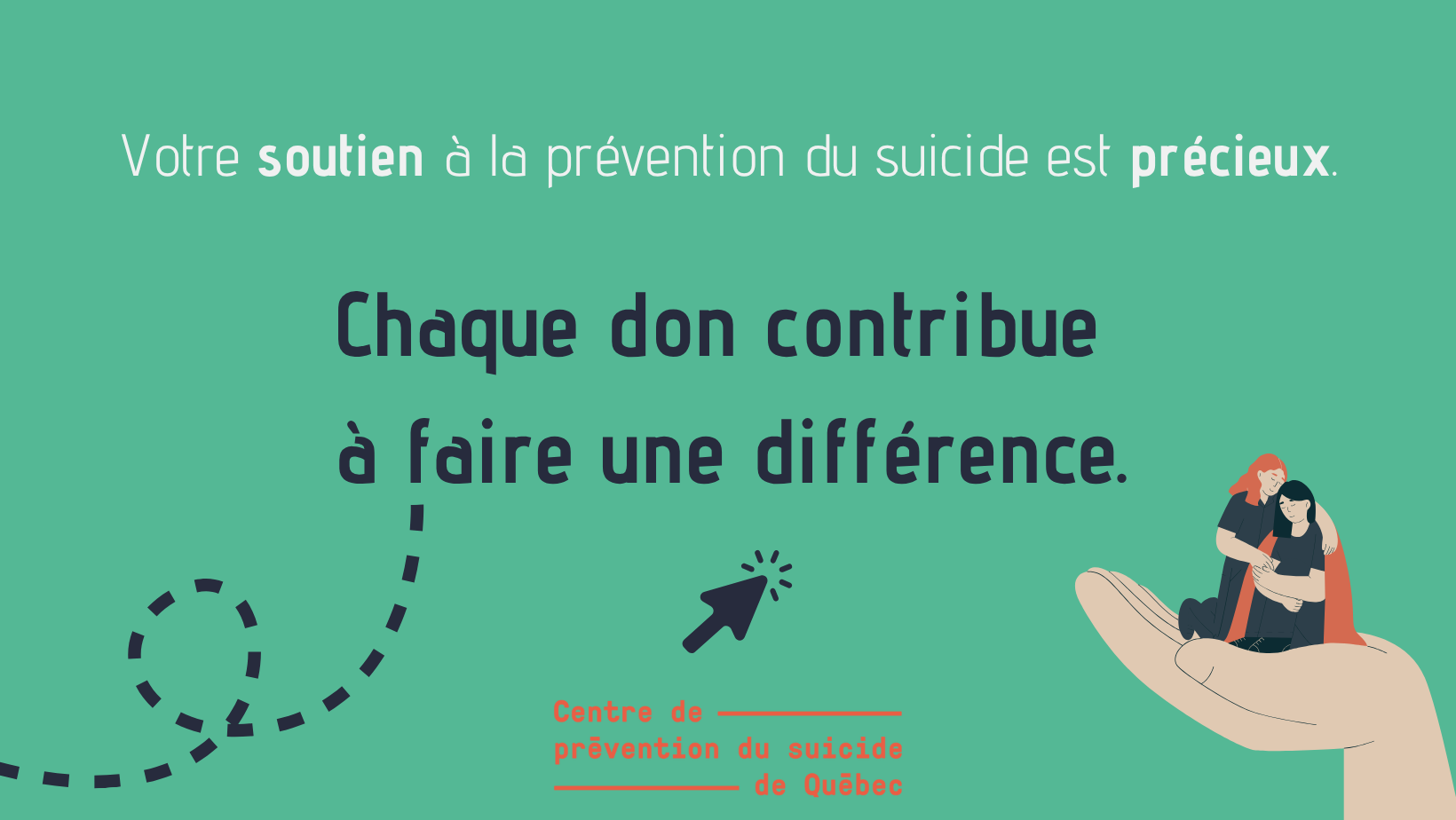 Soutien au centre de prévention du suicide de Québec campaign photo, 5 of 6