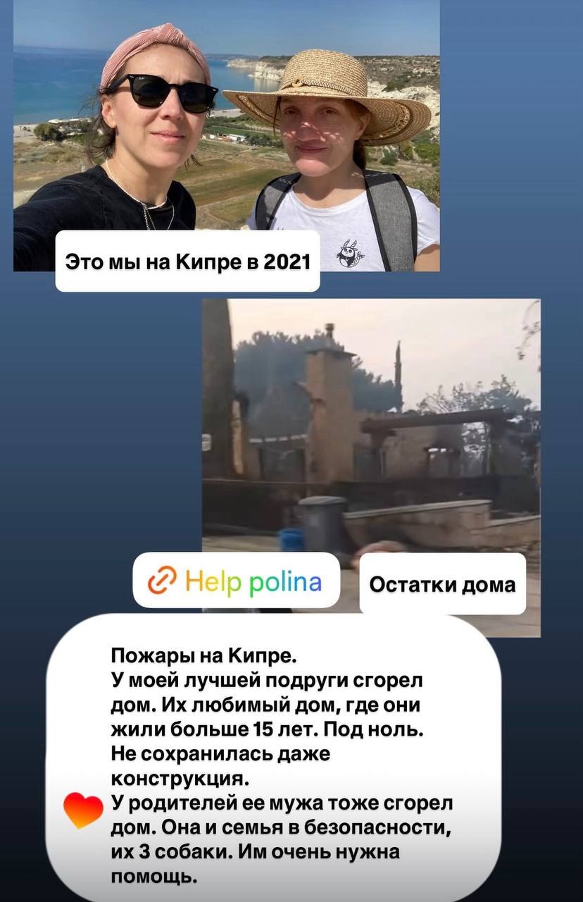 Polina's family lost their house in Cyprus fires campaign photo, 6 of 8