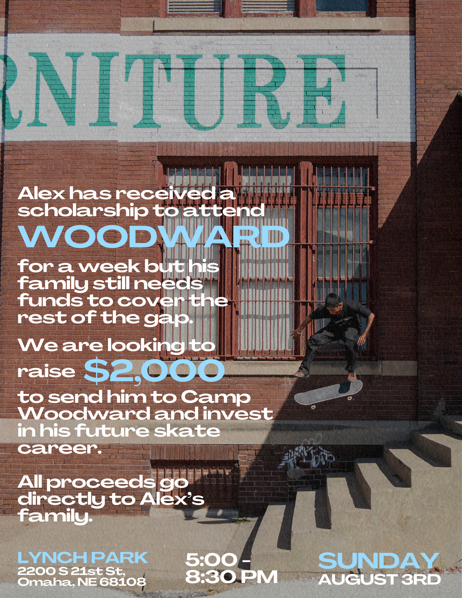 Send Alex to Camp Woodward campaign photo, 2 of 4