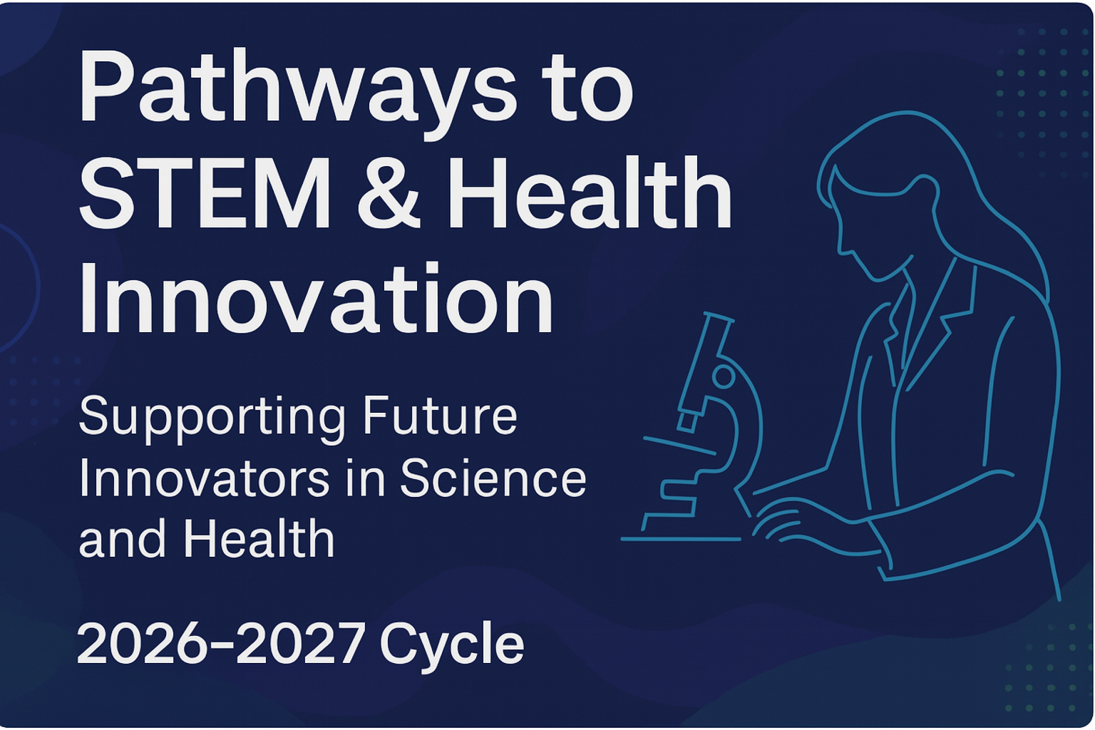 Support the Next Science and Health Innovator — 2026 Award. campaign photo, 2 of 4