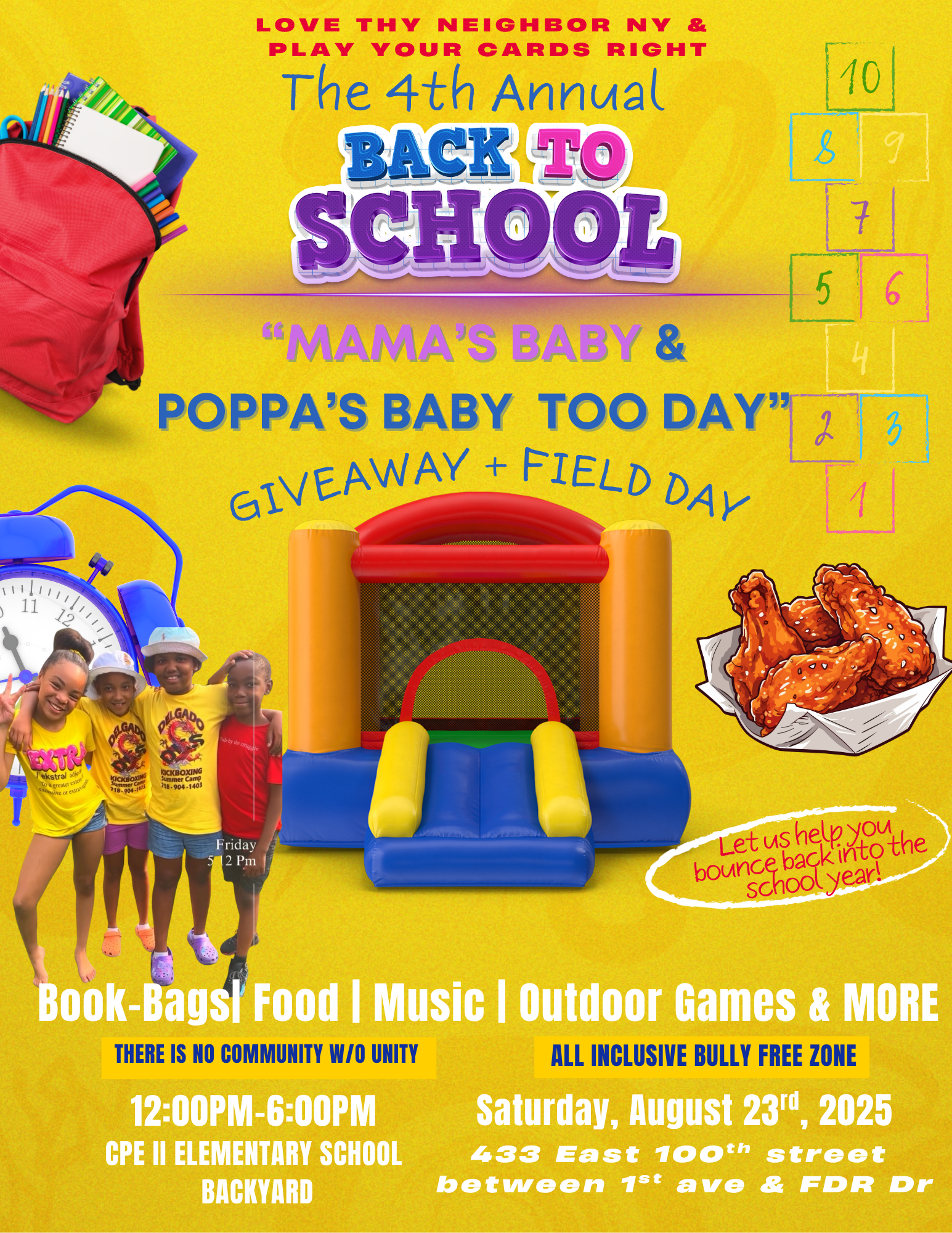 BACK TO SCHOOL EVENT X “MAMA’S BABY & POPPA’S BABY TOO DAY” campaign photo, 6 of 8