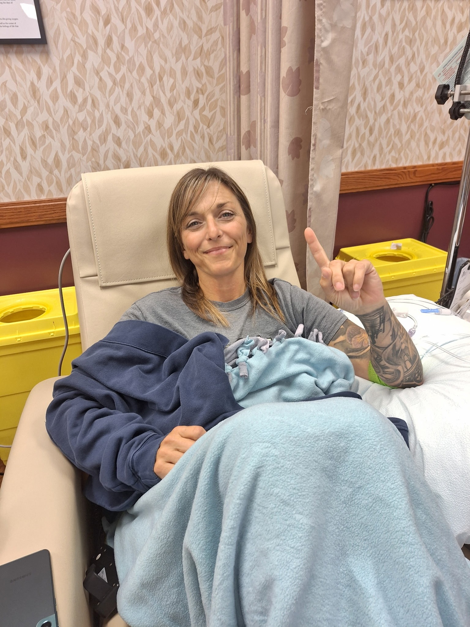 A Mother Battling Stage 3B Triple - Negative Breast Cancer campaign photo, 2 of 4