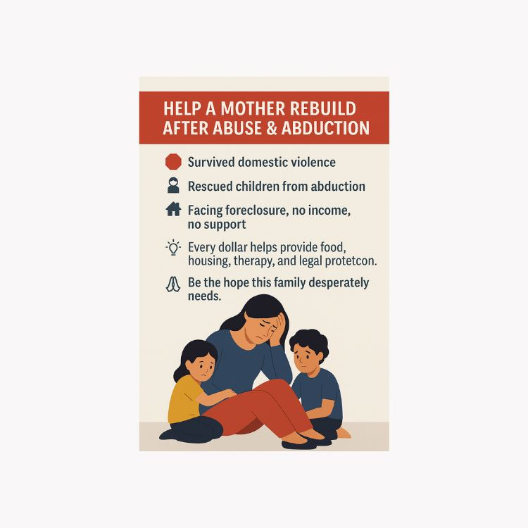 Help Rebuild a Family Torn by Domestic Violence campaign photo, 2 of 4