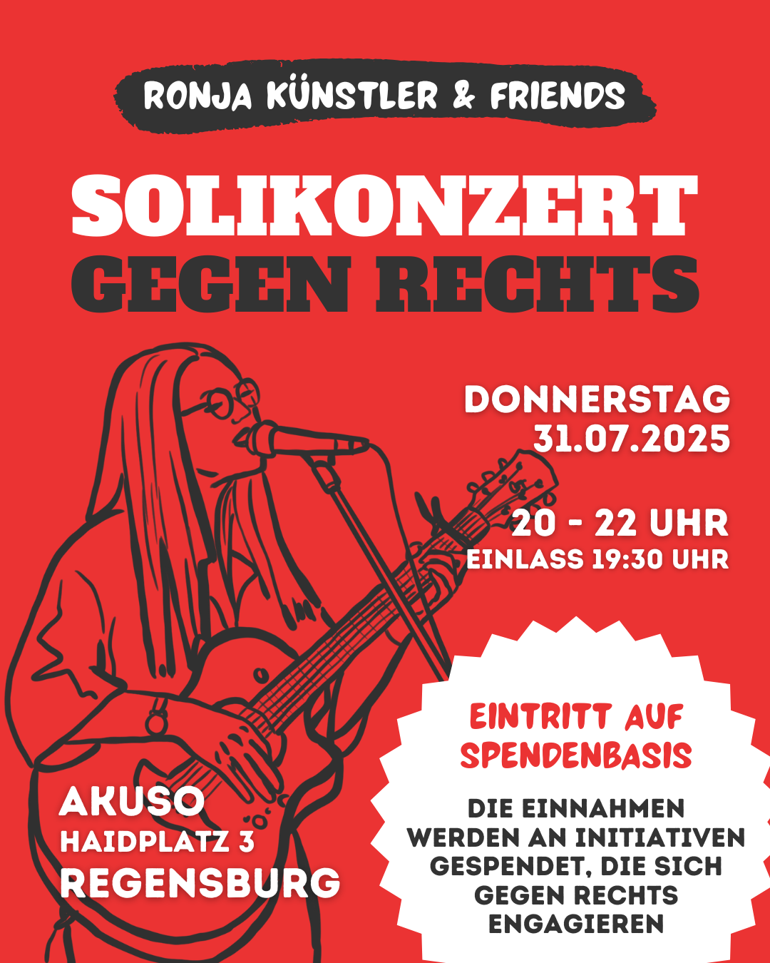 Solikonzert-Reihe gegen Rechts campaign photo, 4 of 5