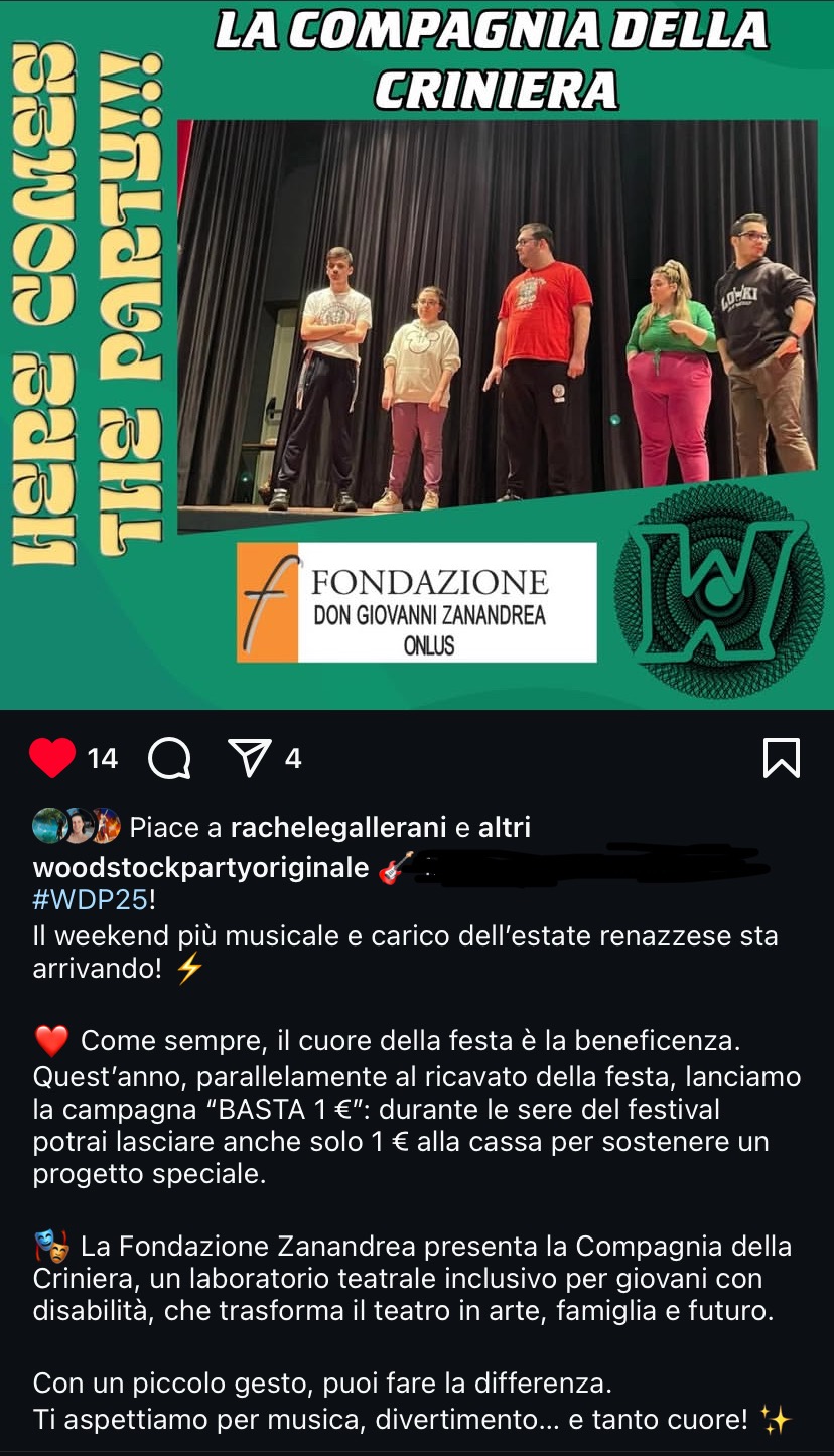 Un Cammino coi Baffi: Woodstock & Zanandrea per il teatro campaign photo, 2 of 5