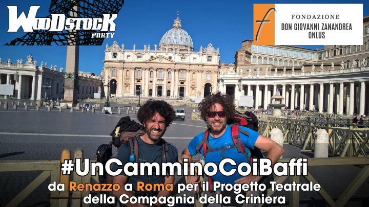 Un Cammino coi Baffi: Woodstock & Zanandrea per il teatro campaign photo, 4 of 5