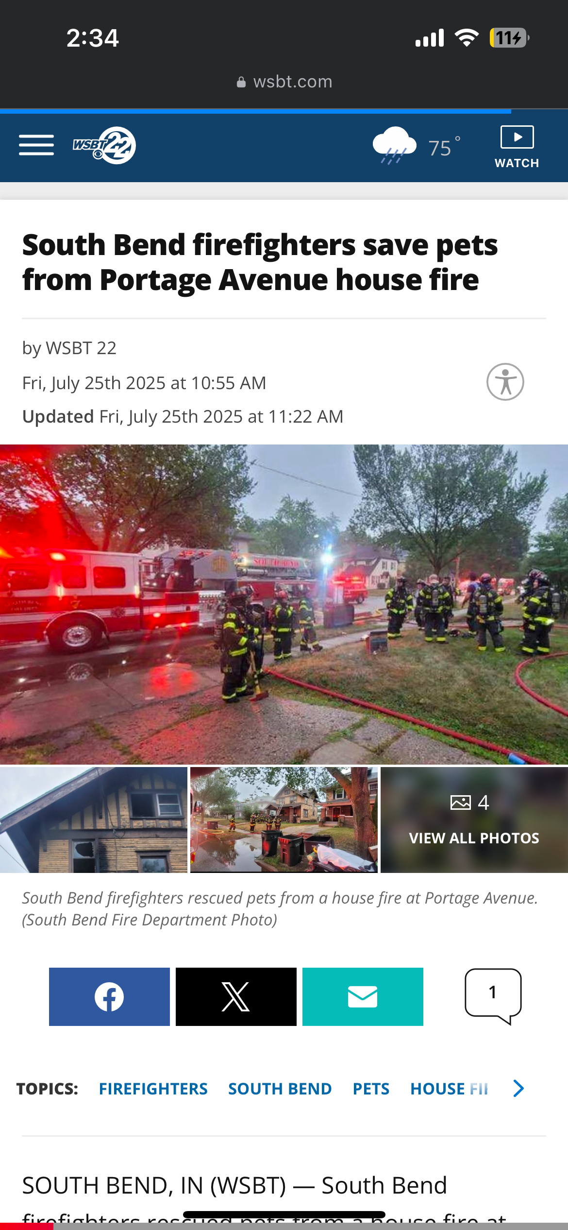 Help Leslie, Kenny & Jojo Rebuild After Fire campaign photo, 4 of 5