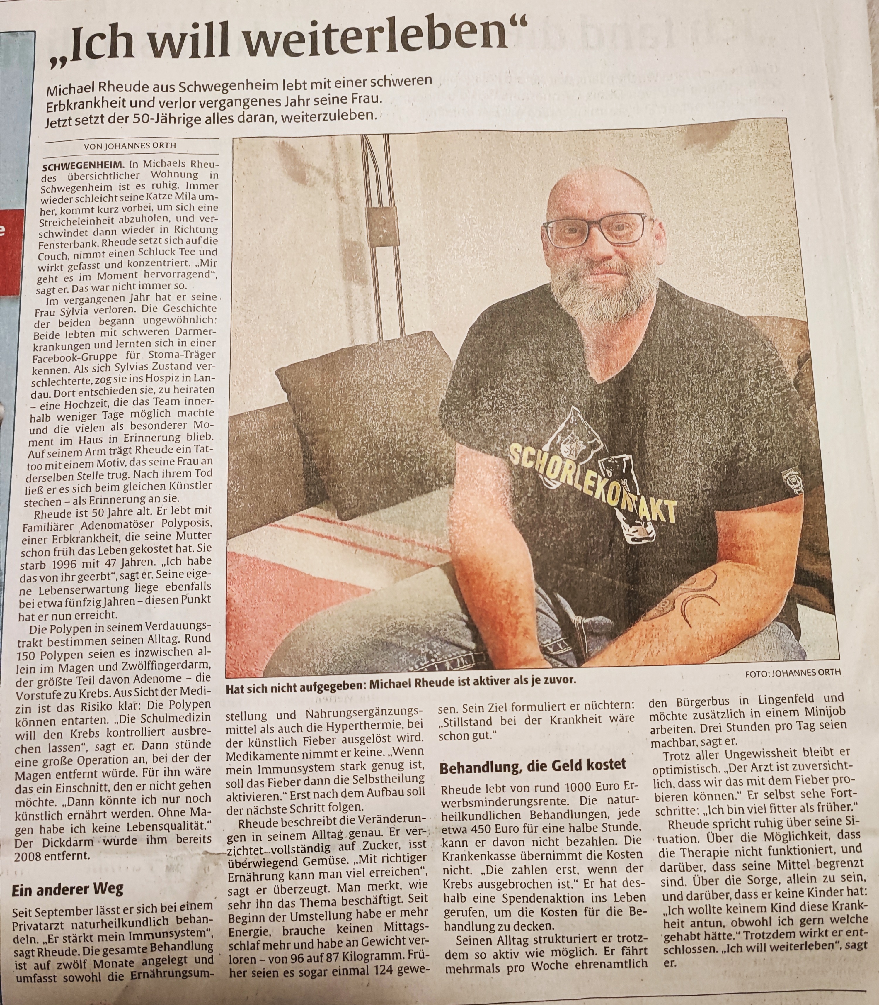Ich will weiterleben campaign photo, 2 of 5
