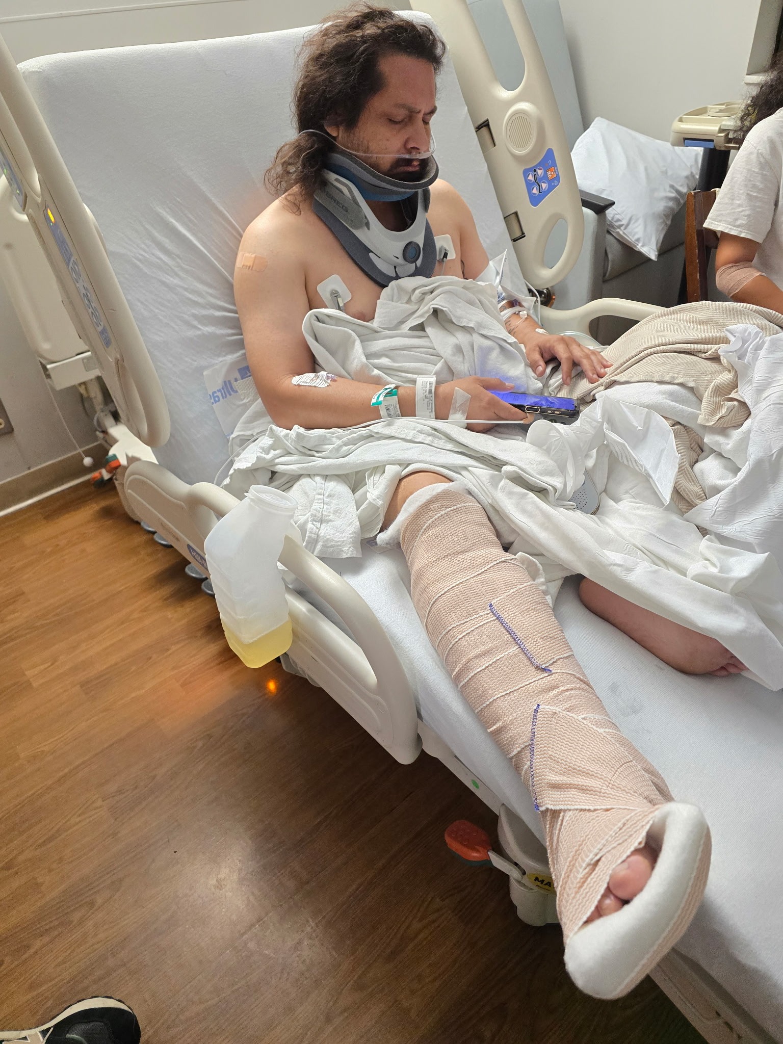 Family recovering from a Crash campaign photo, 4 of 8