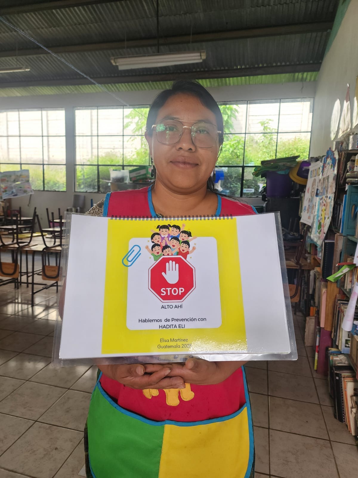 Help us print books to help educate children about abuse. campaign photo, 2 of 8