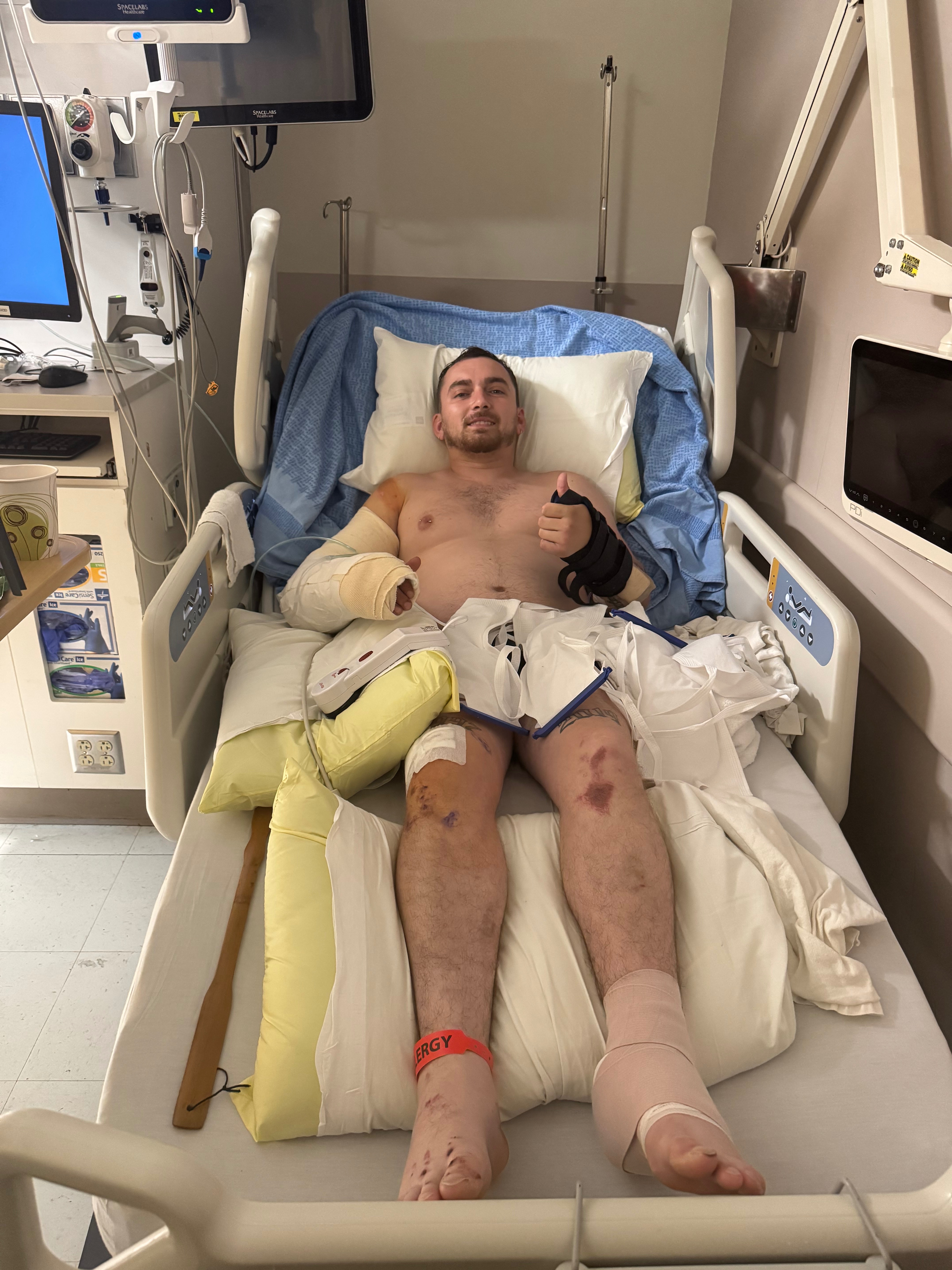 Help Brandon Heal After His Motorcycle Accident campaign photo, 2 of 4