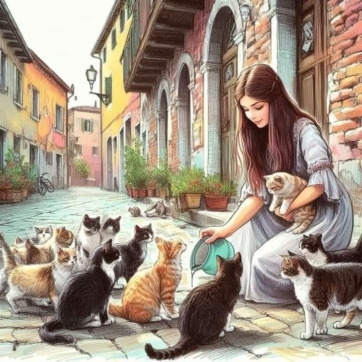 Gatti di strada da sfamare e curare campaign photo, 2 of 4
