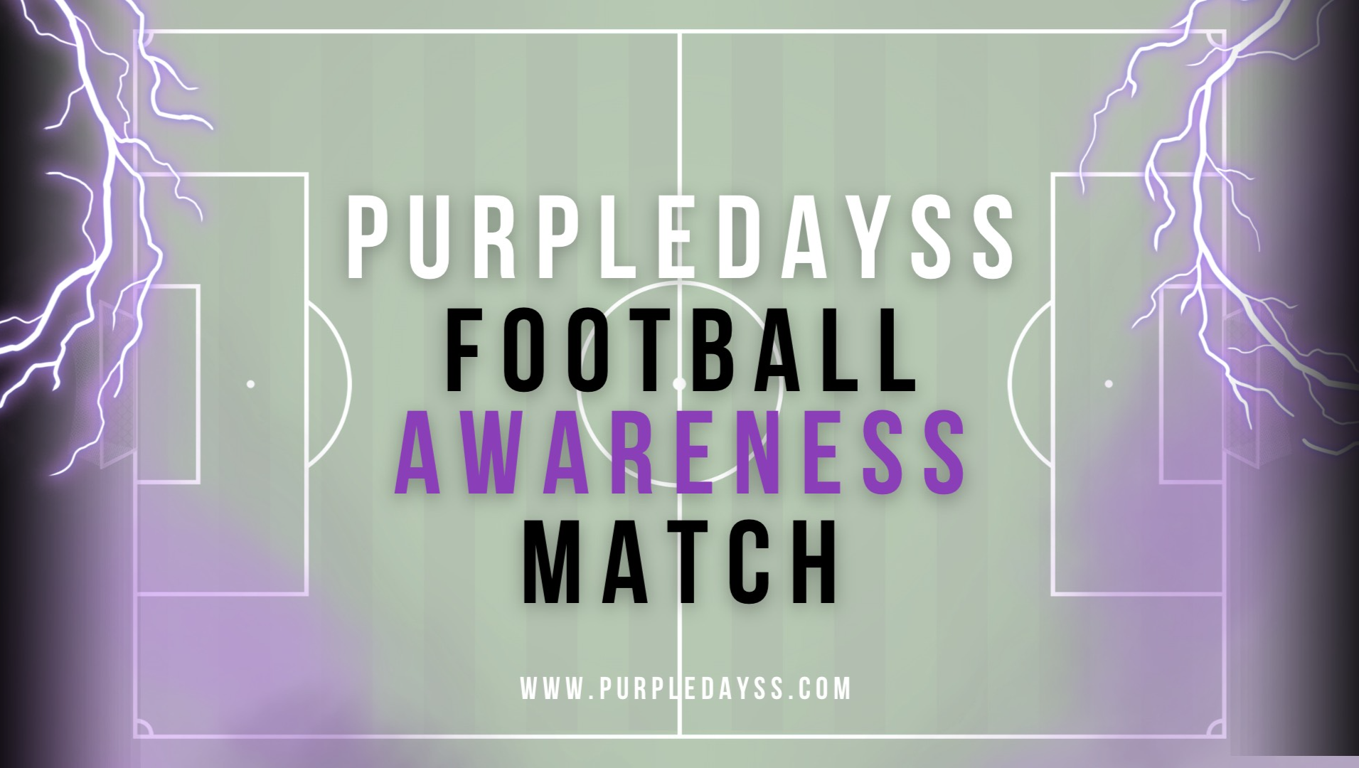 Purpledayss Official Football Match Fundraising page