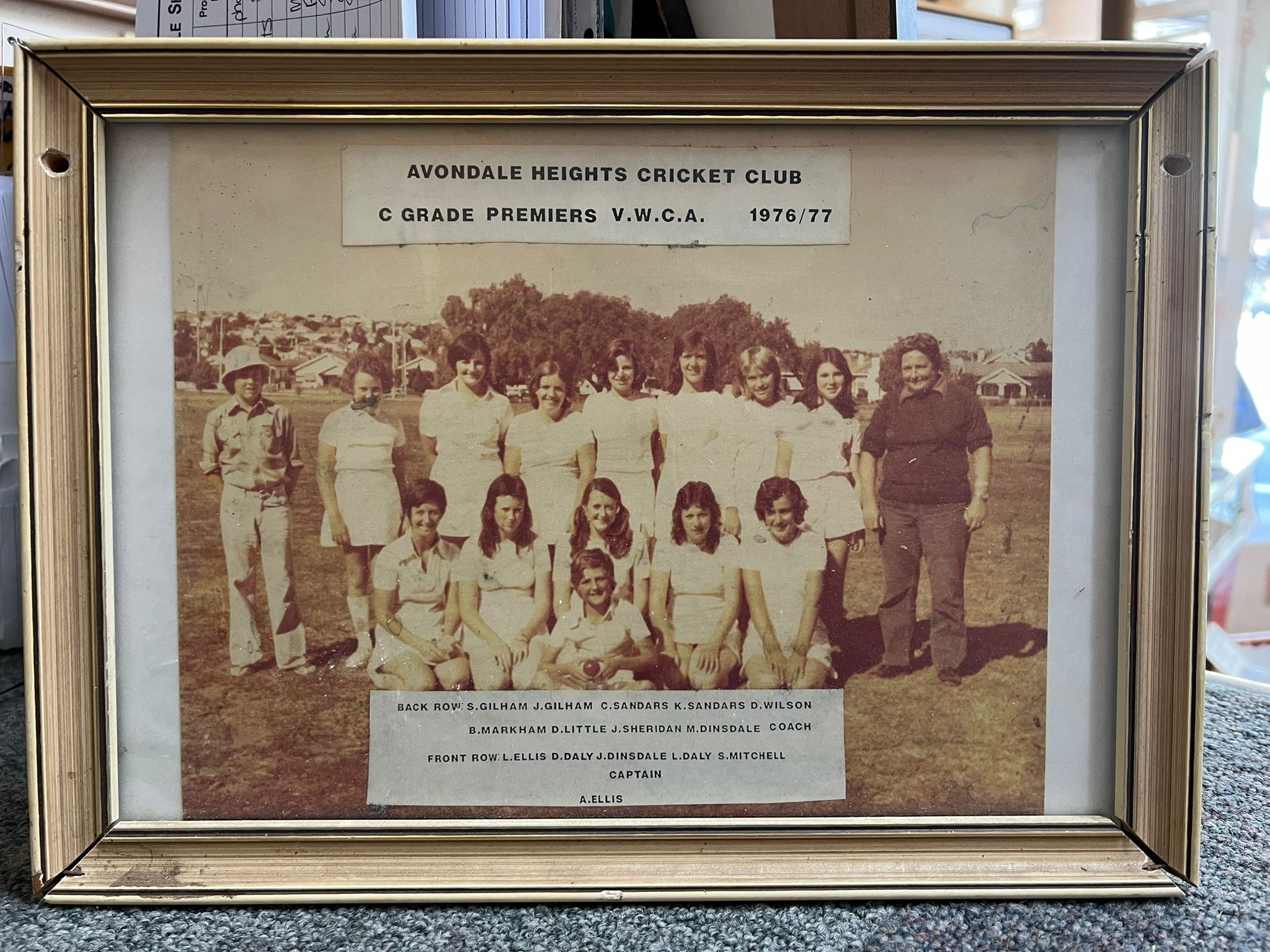 Restore historic Avondale Heights Cricket Club memorabilia campaign photo, 5 of 8
