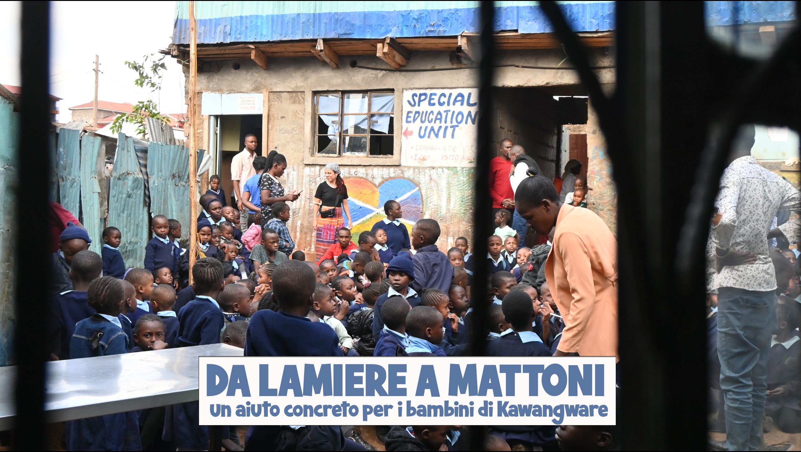 Da lamiere a mattoni: un aiuto per i bambini di Kawangware photo
