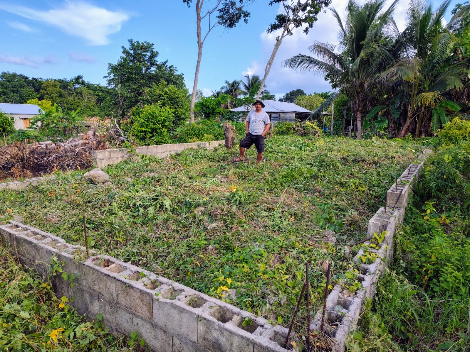 Help build first mechanic shop in Indian Church Village, BZ campaign photo, 2 of 8