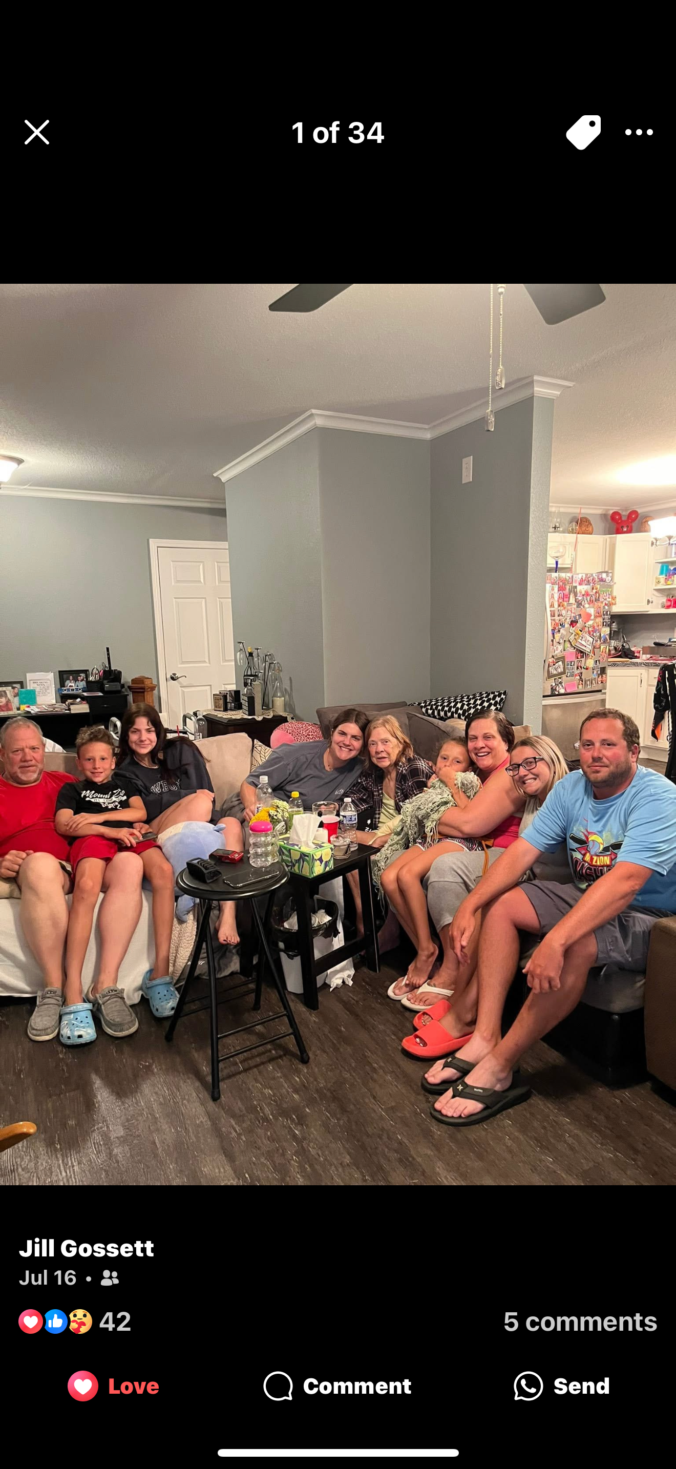 Help the Gossett Family with medical and living expenses campaign photo, 7 of 8