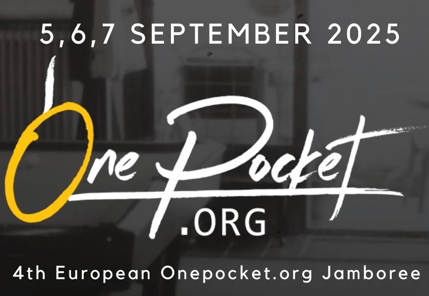 The 4th onepocket.org European members tournament campaign photo, 2 of 4