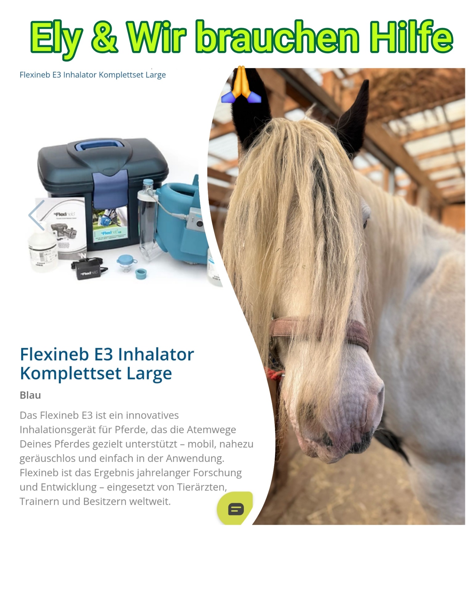 Inhalationsgerät für Ely campaign photo, 2 of 4