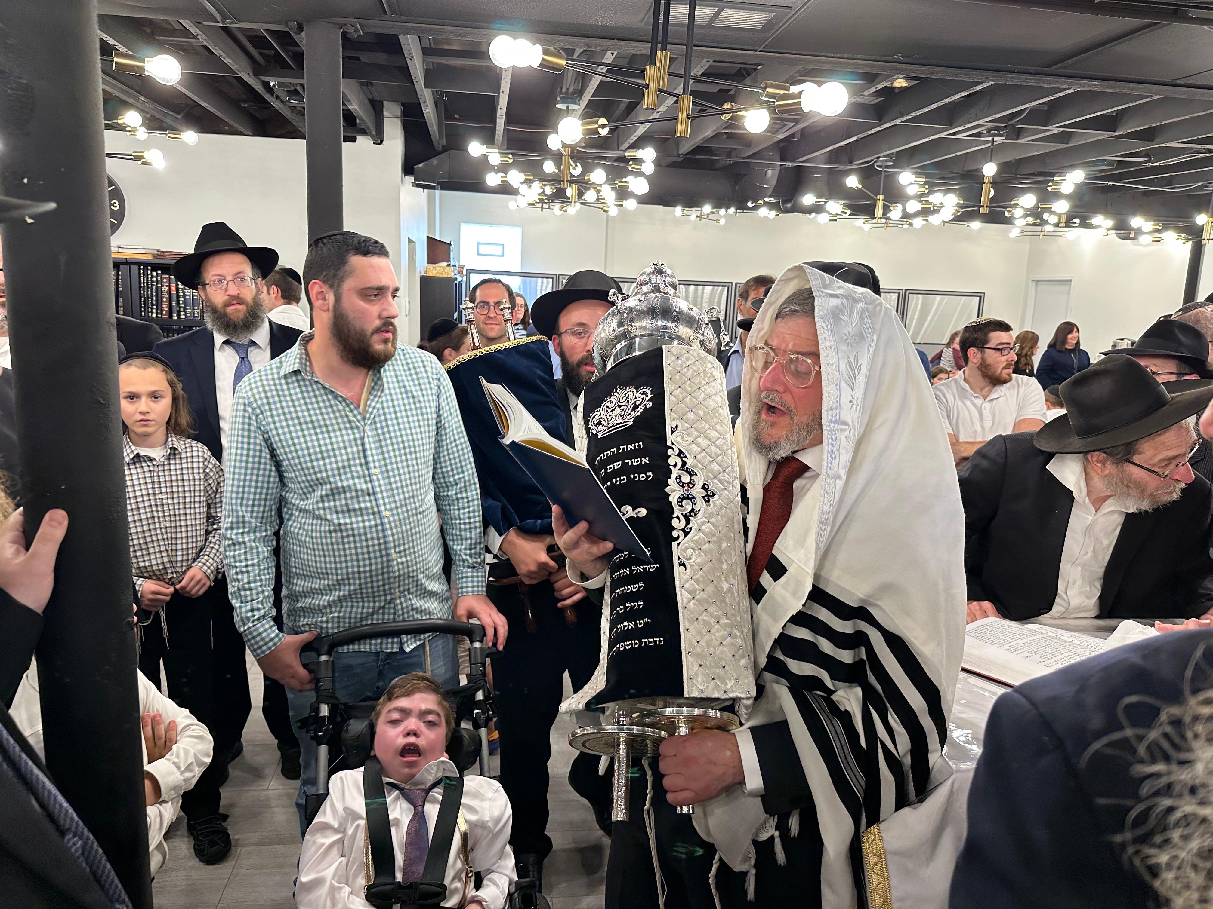 IZZY’S Torah Re-Inauguration: Sep. 14, 2025 campaign photo, 2 of 4