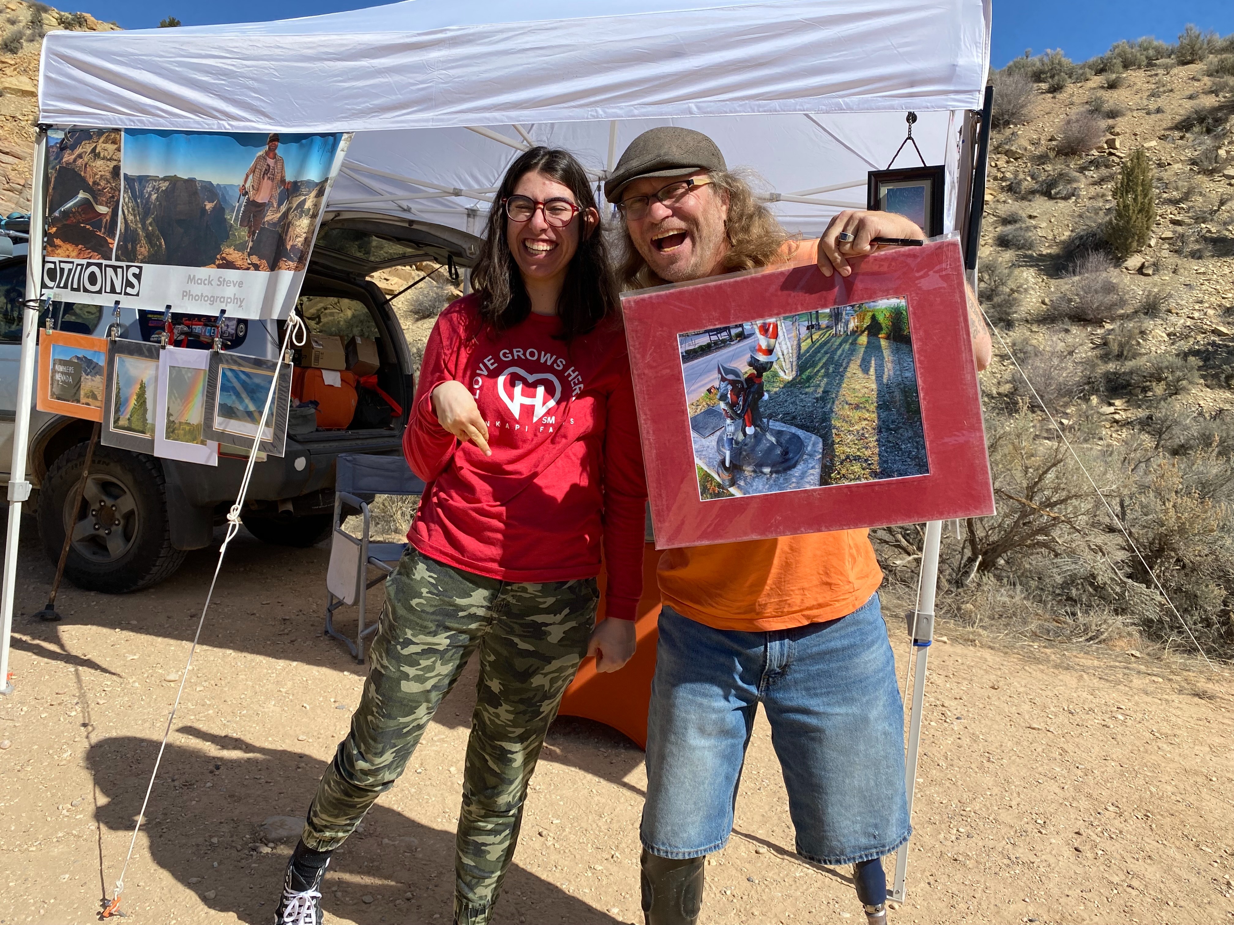 Inspirational Amputee Photographer, Author, needs Wheels campaign photo, 7 of 8