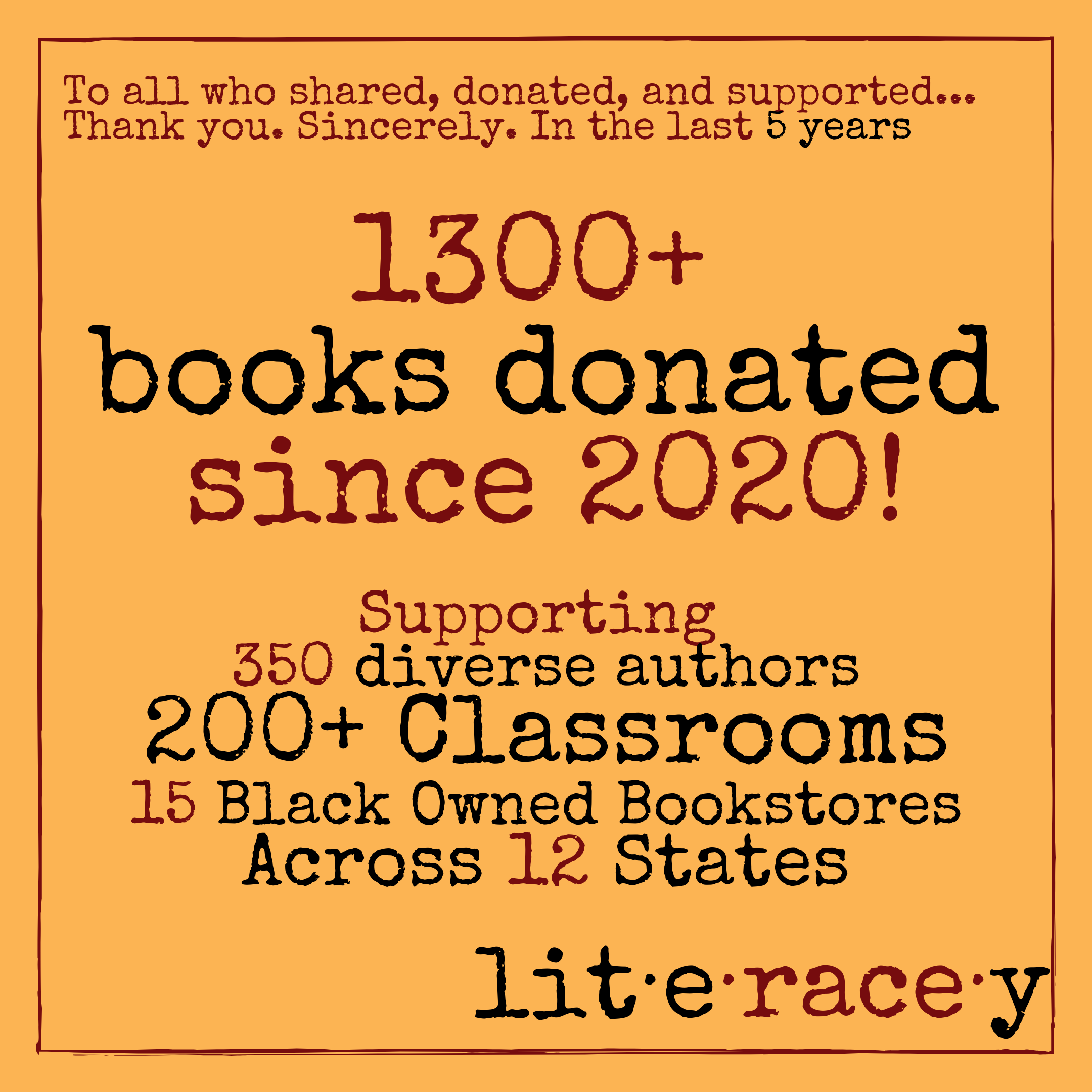 2025 Lit•e•race•y Book Fundraiser campaign photo, 2 of 5