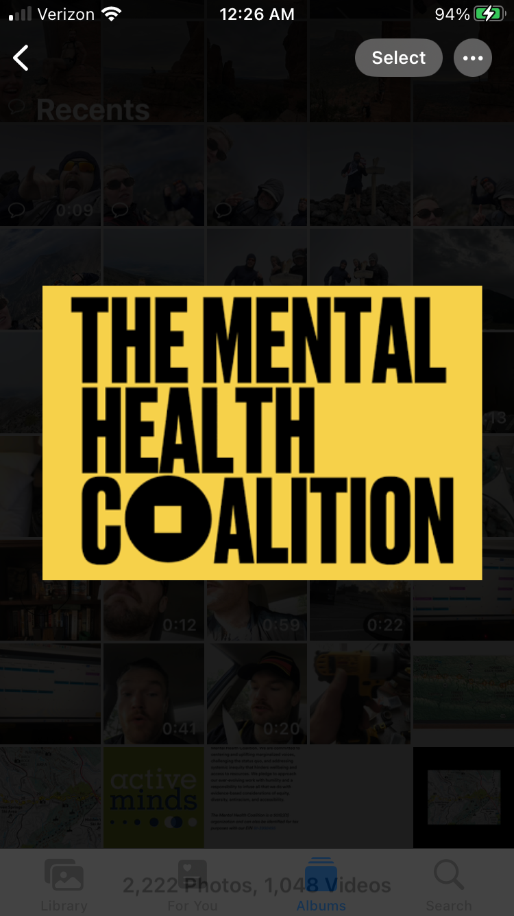 I Hike For Mental Health campaign photo, 6 of 7