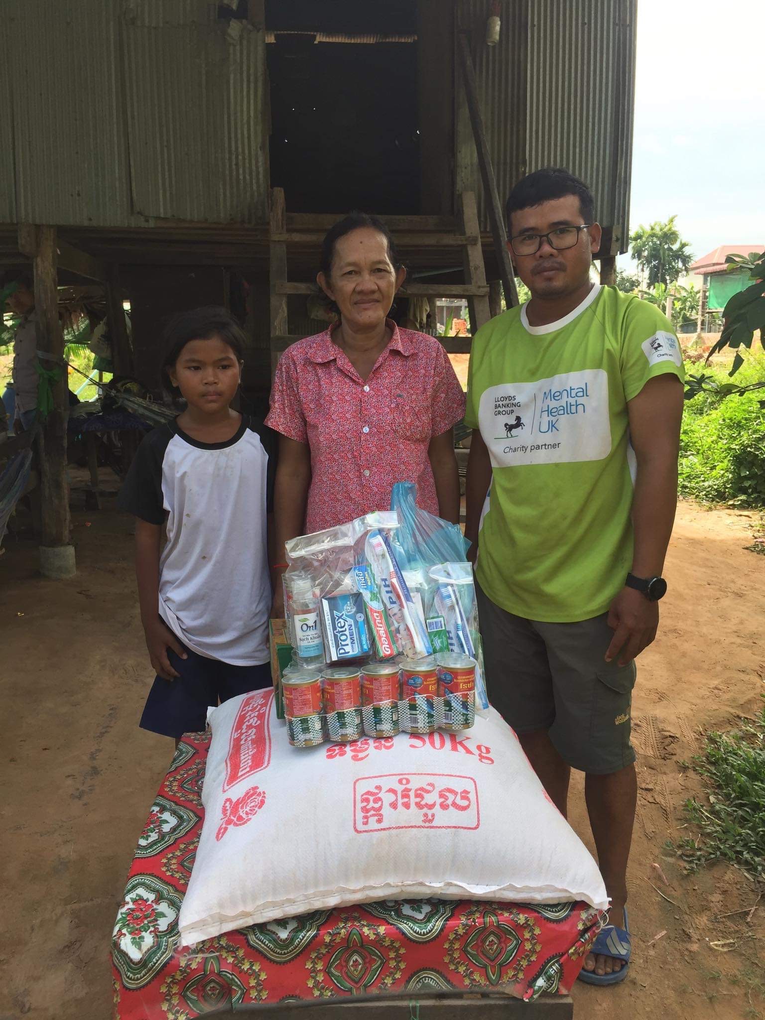 Cambodia emergency relief supplies campaign photo, 6 of 8