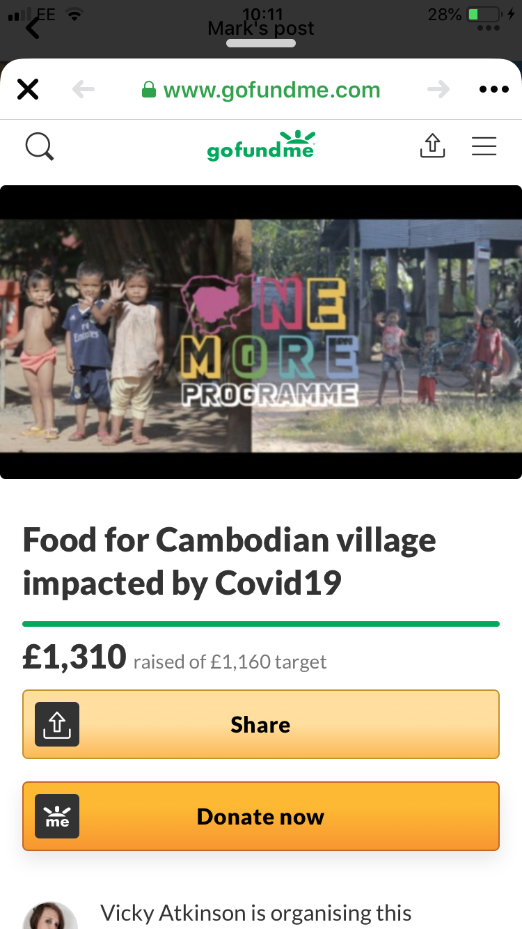 Cambodia emergency relief supplies campaign photo, 4 of 8