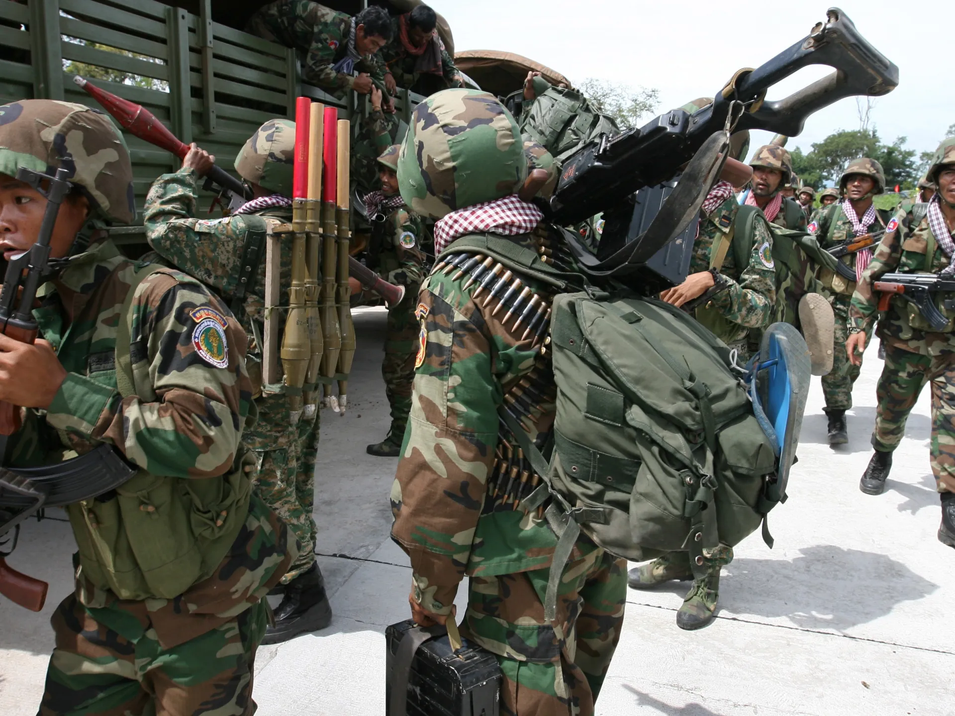 COUNTLESS CARES FOR CAMBODIA: Soldier Relief Packages campaign photo, 2 of 5