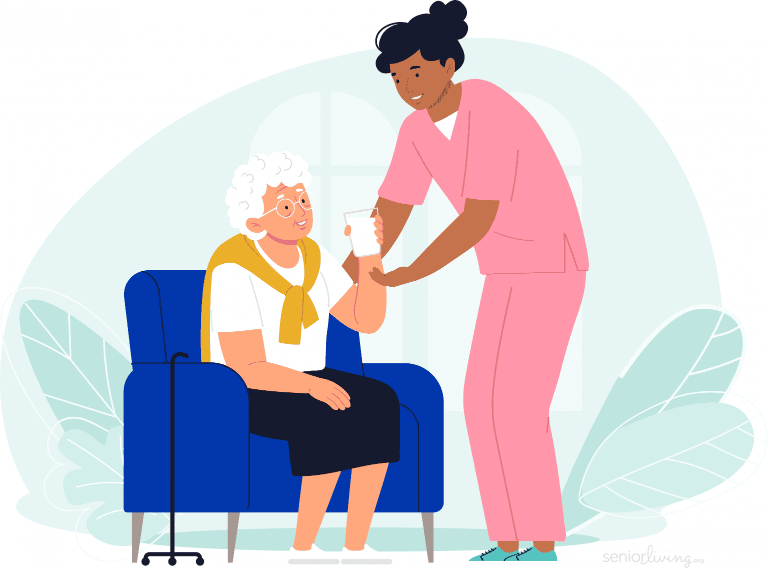 Monthly expenses for elderly community member campaign photo, 2 of 4