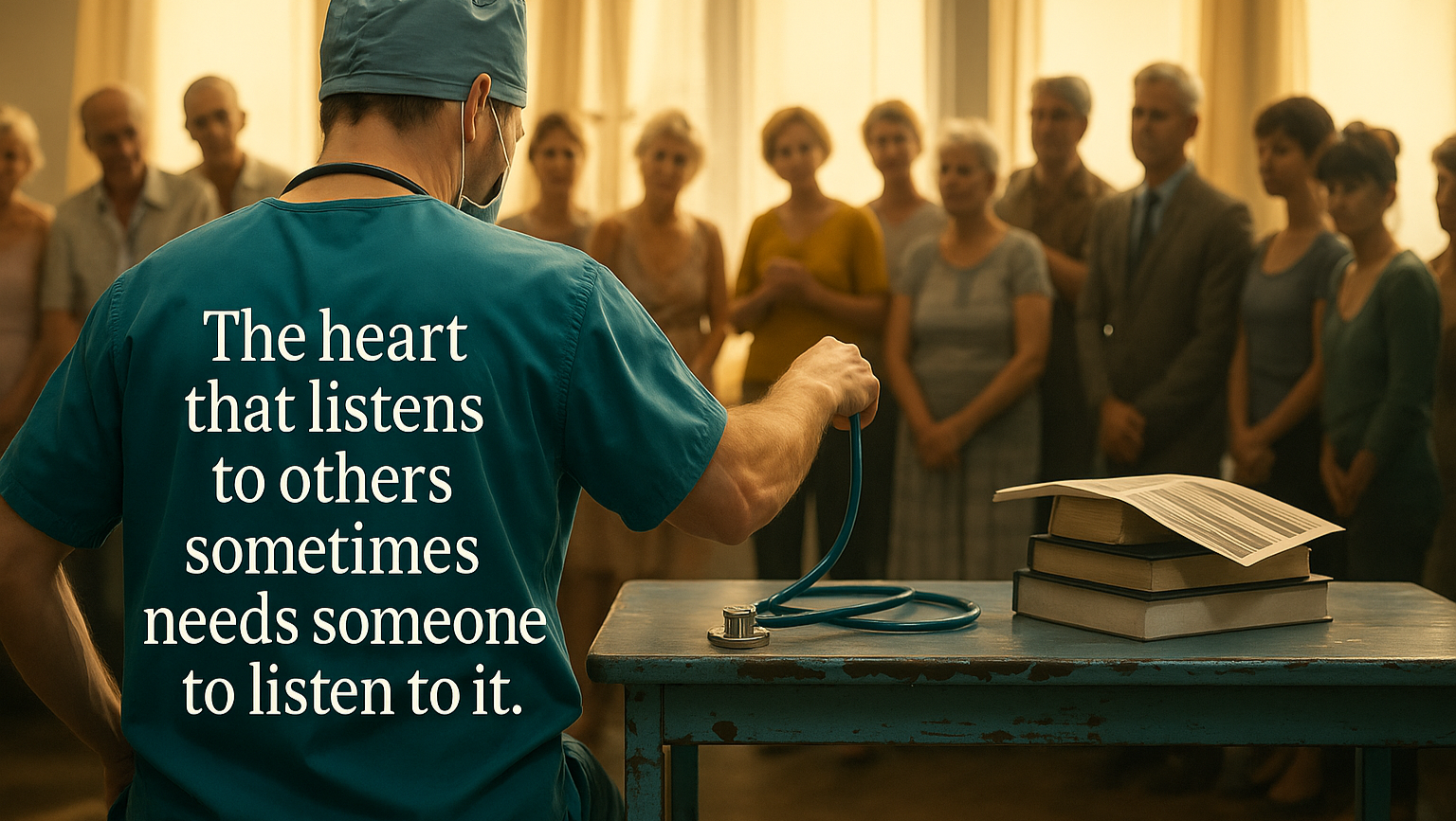 Every Doctor Needs Help Before They Can Heal Others photo