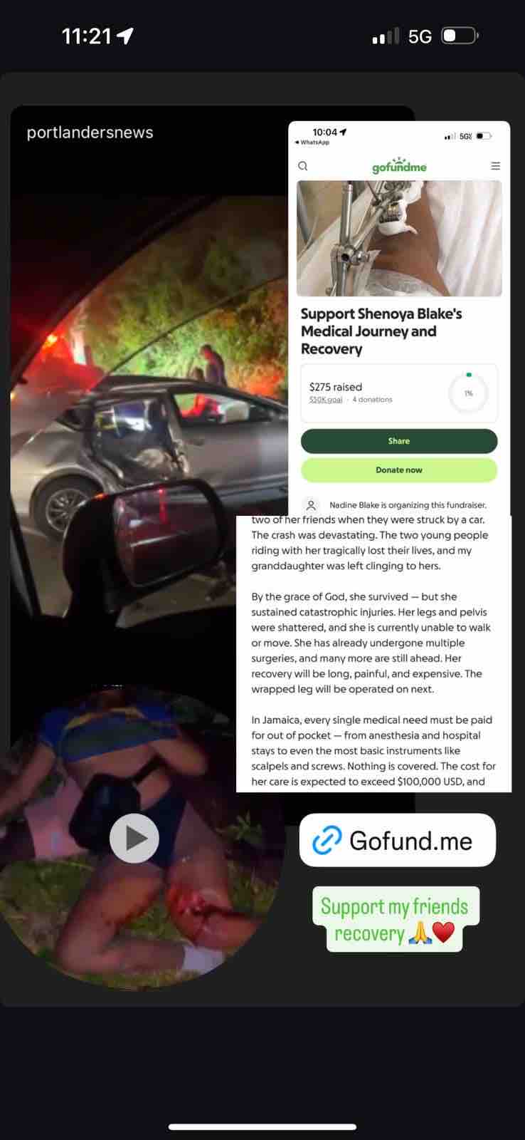 Support Shenoya Blake's Medical Journey and Recovery campaign photo, 6 of 8