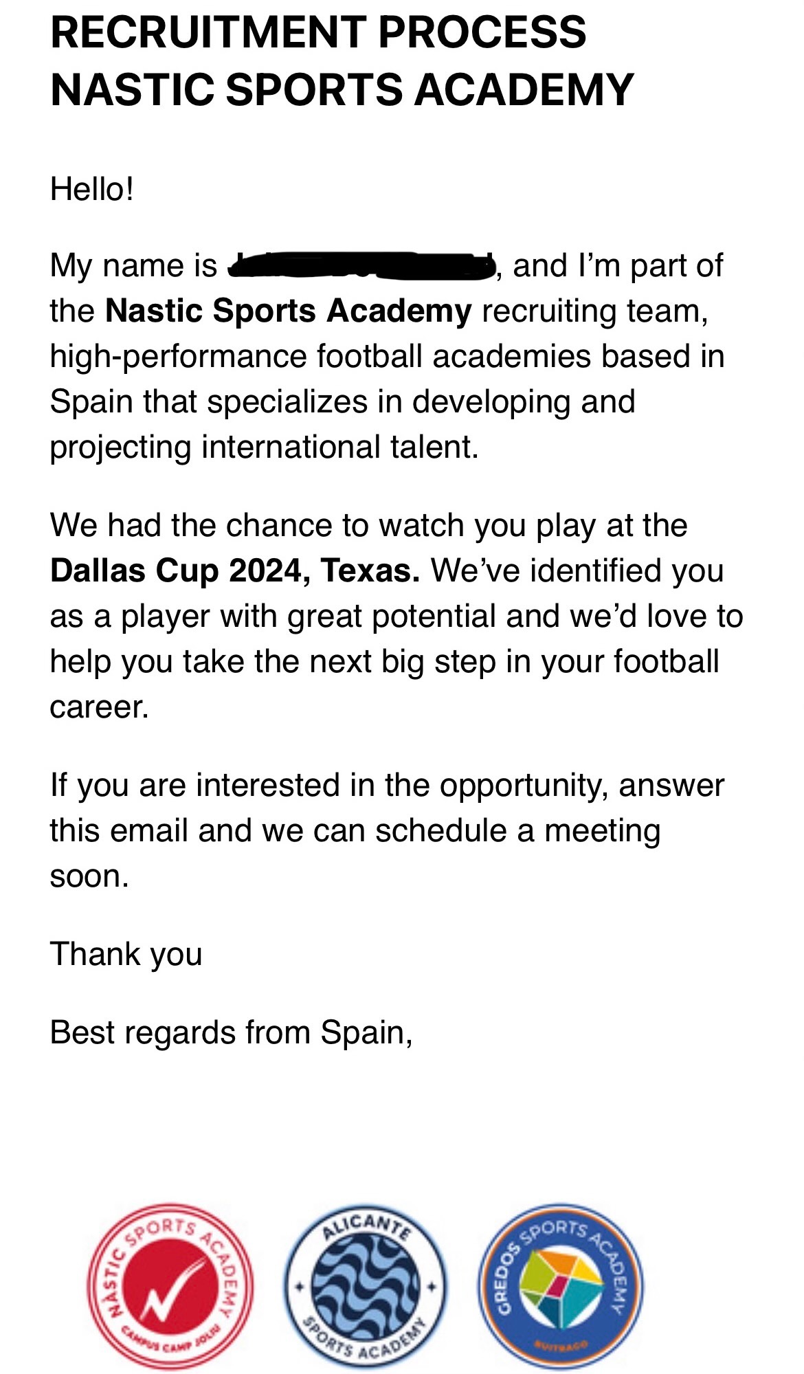 Support my son’s soccer journey to Spain campaign photo, 6 of 8