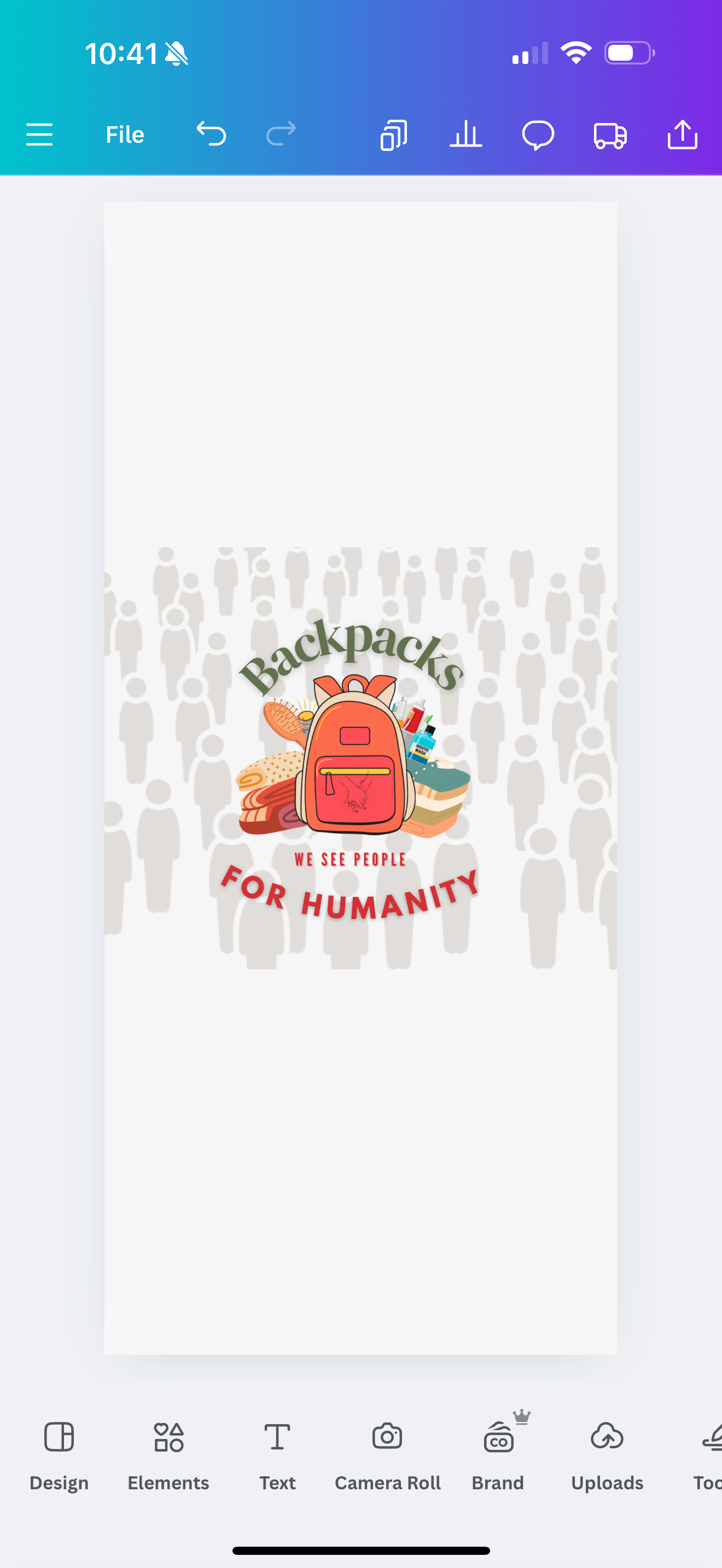 Backpacks for Humanity campaign photo, 2 of 4