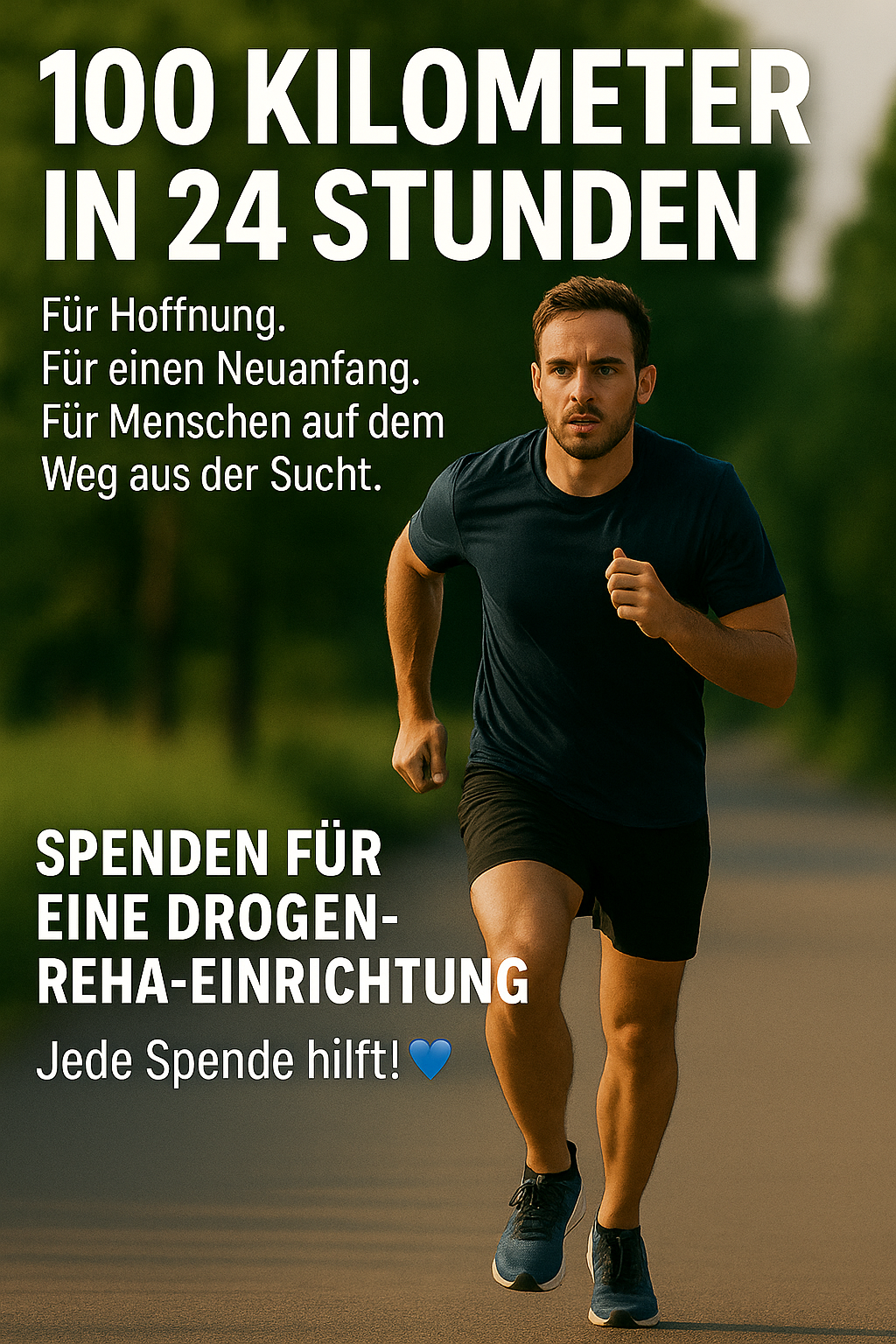 100 Kilometer in 24 Stunden. Für Hoffnung. campaign photo, 5 of 6