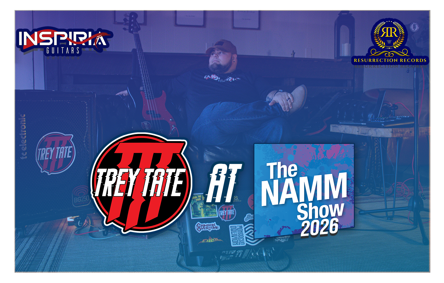 Help Me Get to NAMM 2026 as an Inspiria Guitars Artist! campaign photo, 2 of 4