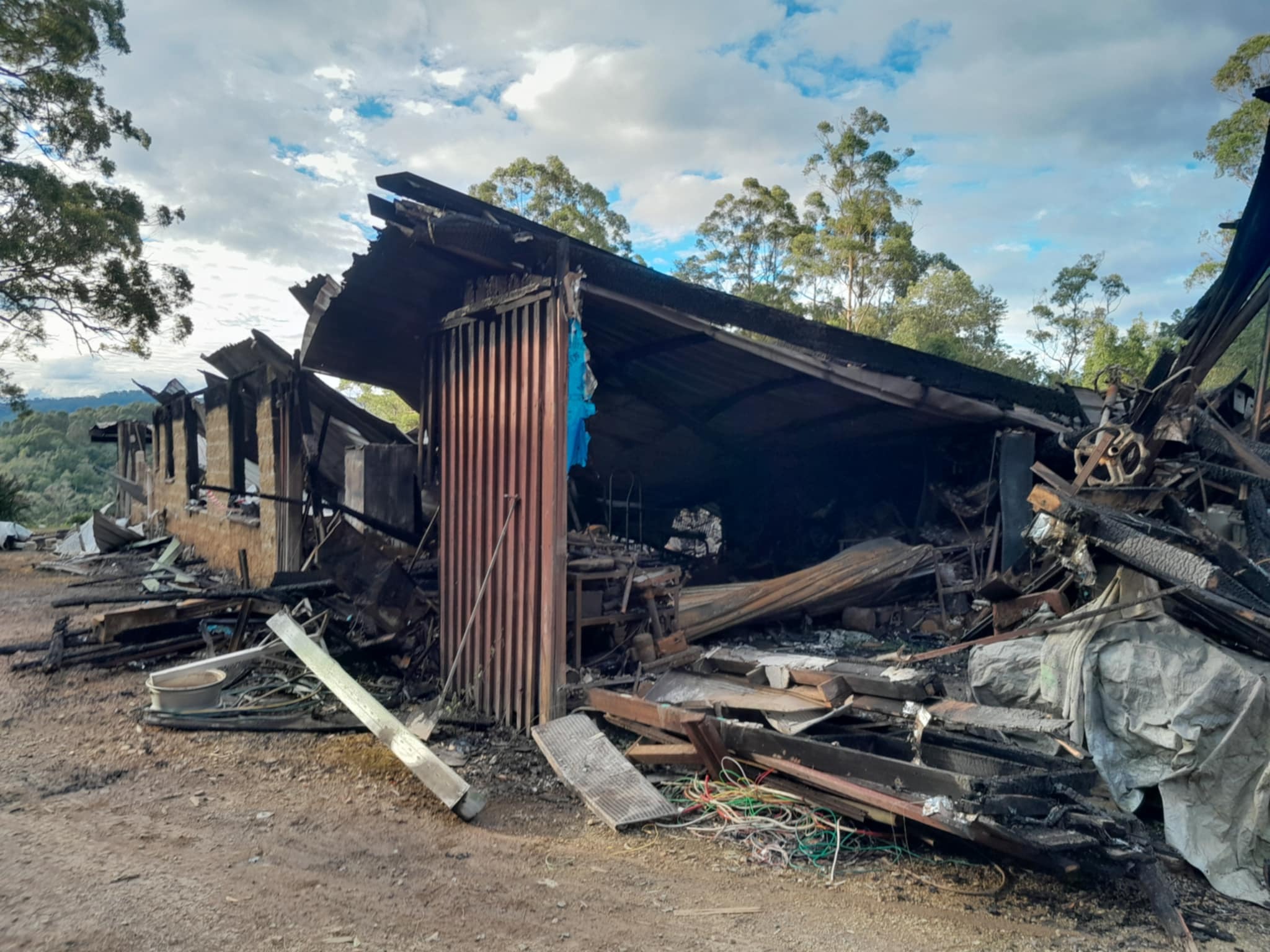 Fire devastates Parsons family home campaign photo, 4 of 7