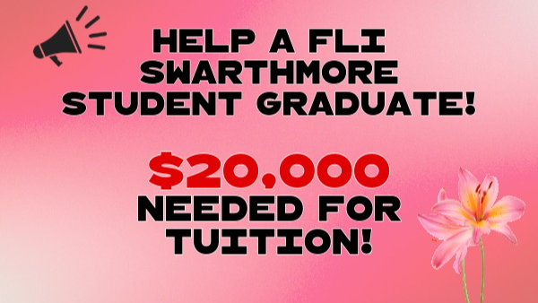 Help a FLI Swarthmore student graduate
