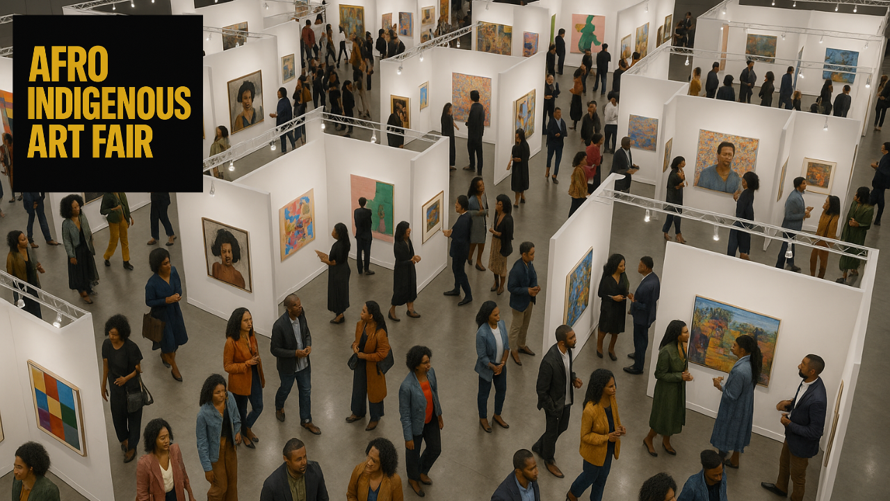 Help us Launch the 1st annual AFRO INDIGENOUS ART FAIR campaign photo, 2 of 4