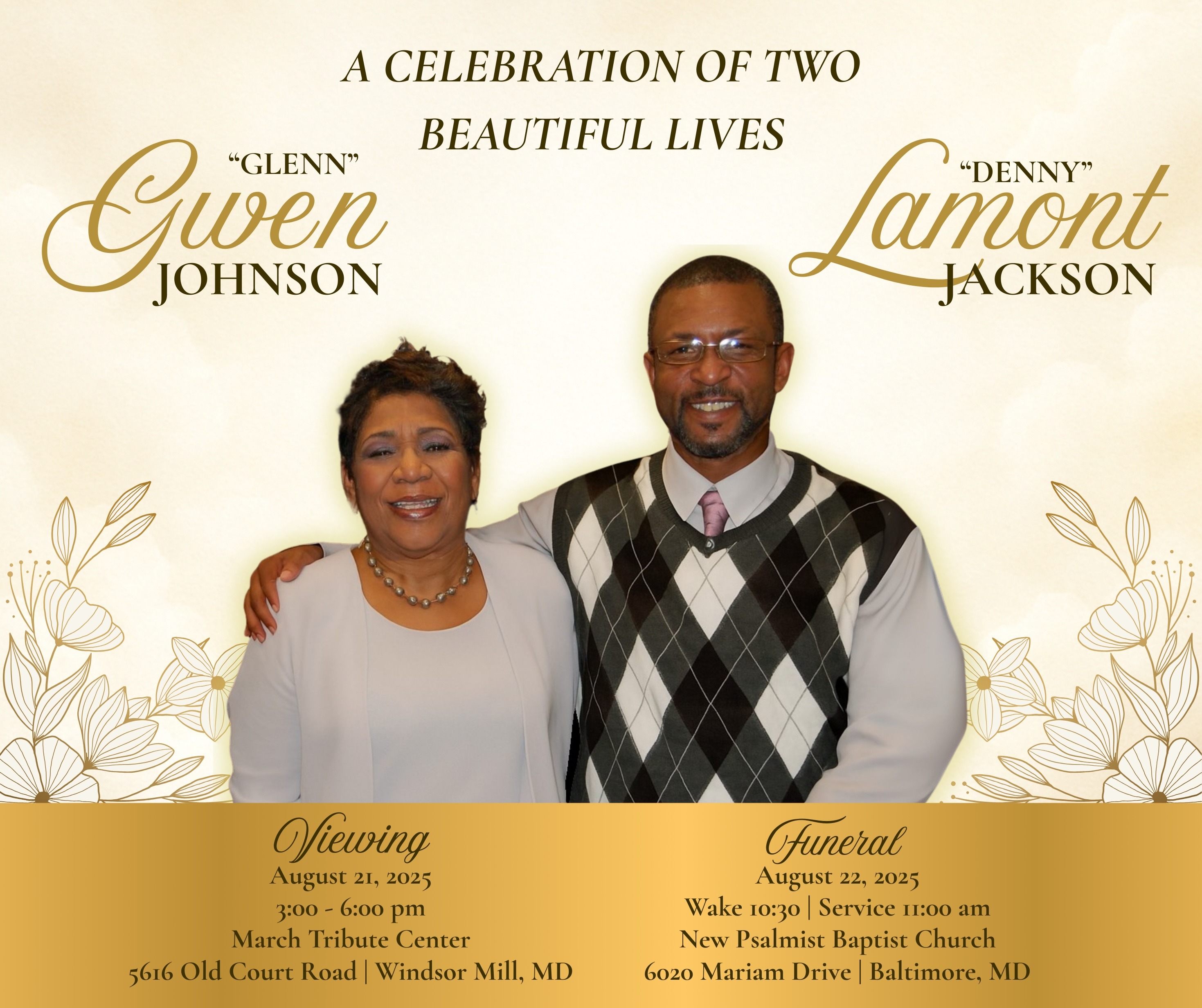 Honor Glenn & Lamont: Support Their Homegoing Celebration campaign photo, 2 of 5