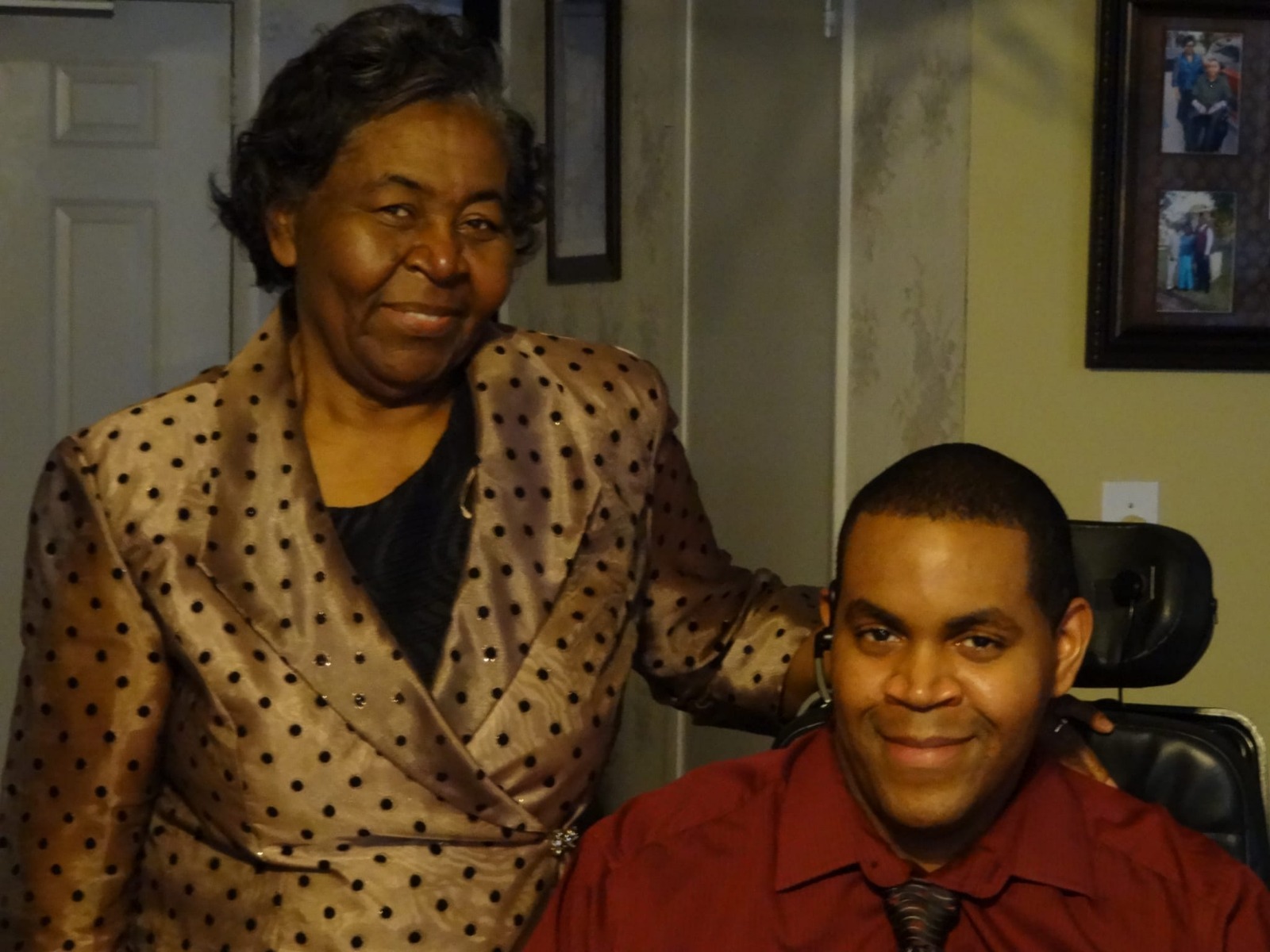 Help Mostin Honor His Mother in St. Croix at her funeral. campaign photo, 5 of 7